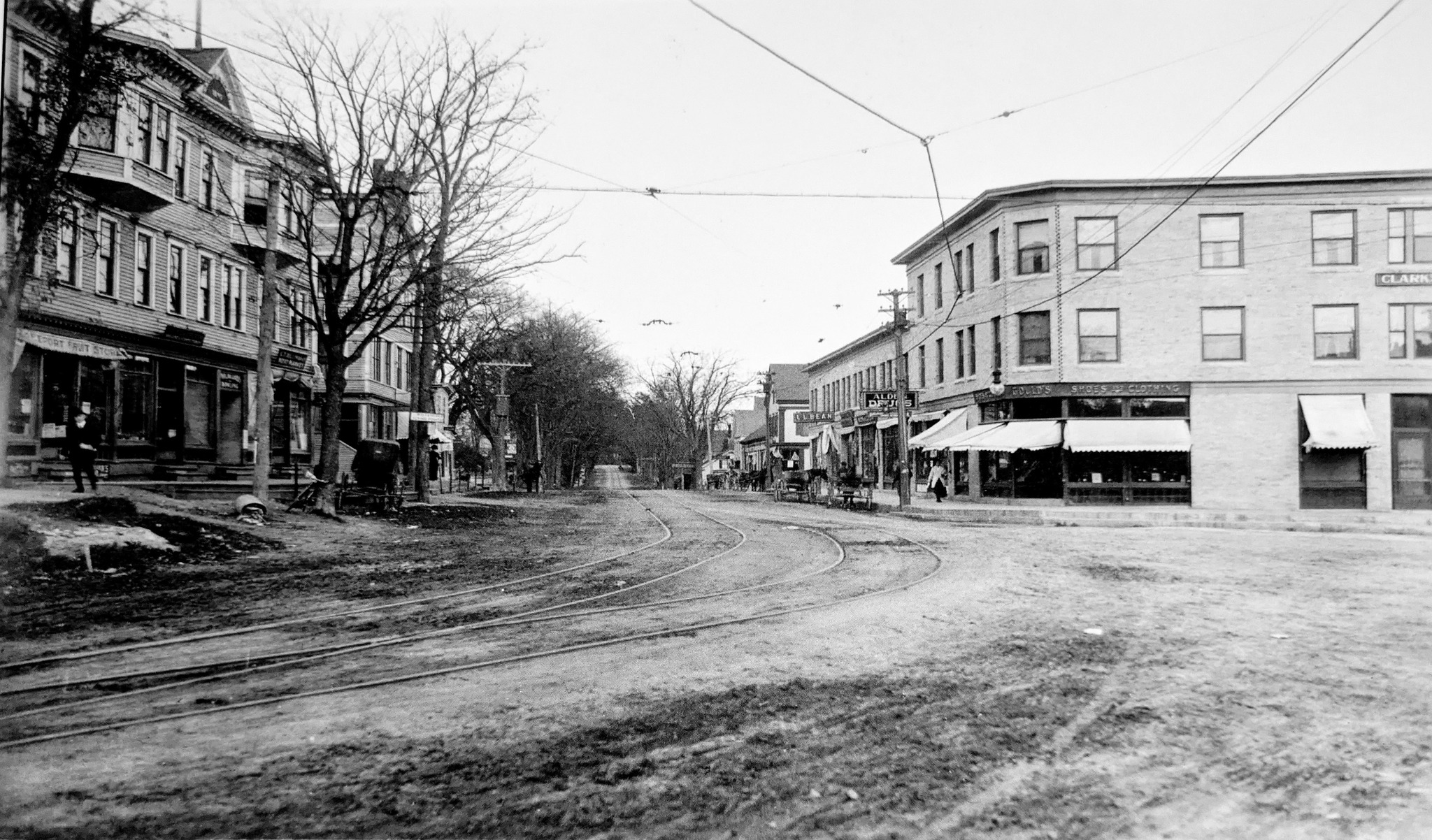 Historic LL Bean Store in Freeport, Maine