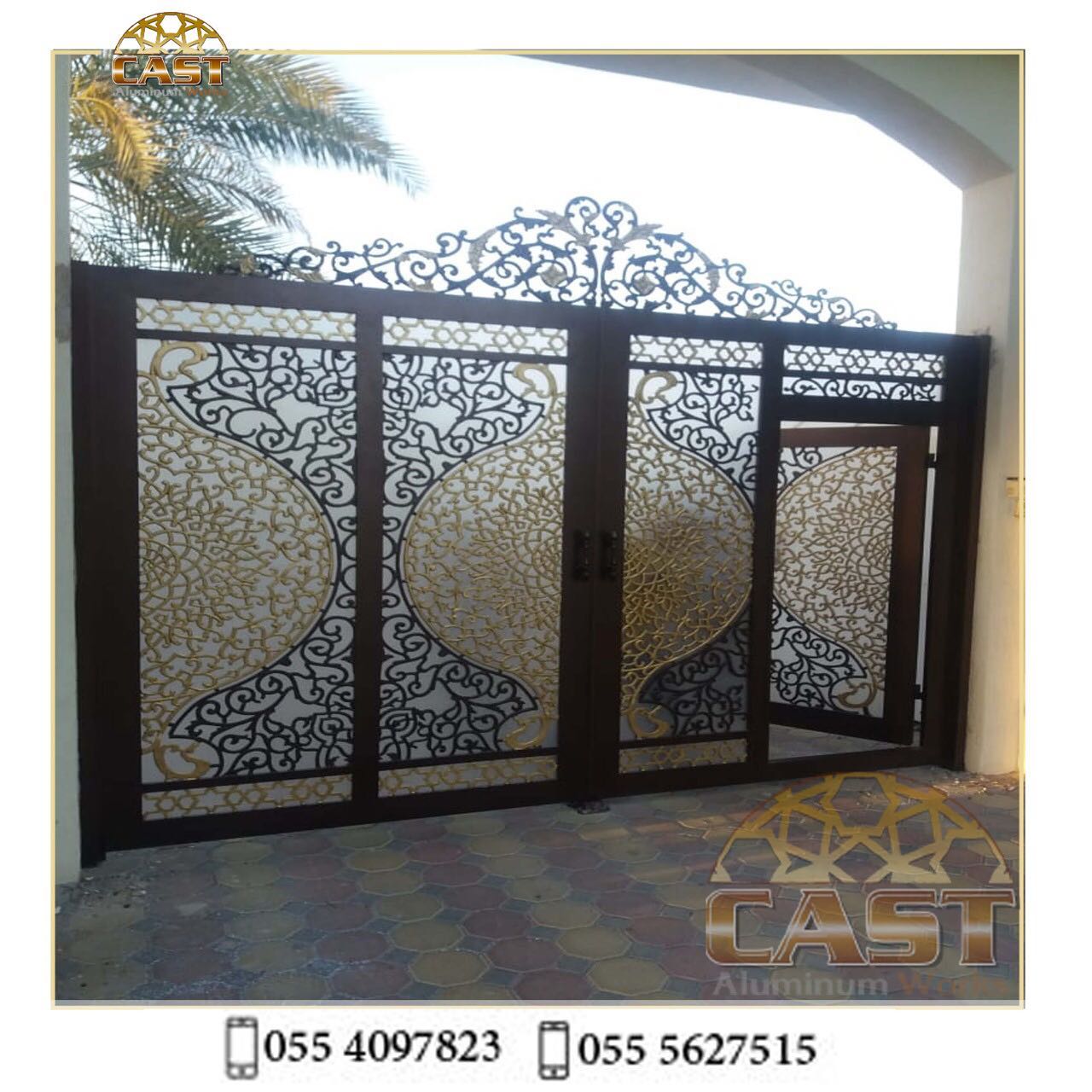 تصاميم عصرية بأحدث التقنيات نغطي جميع... - Cast Aluminum Work