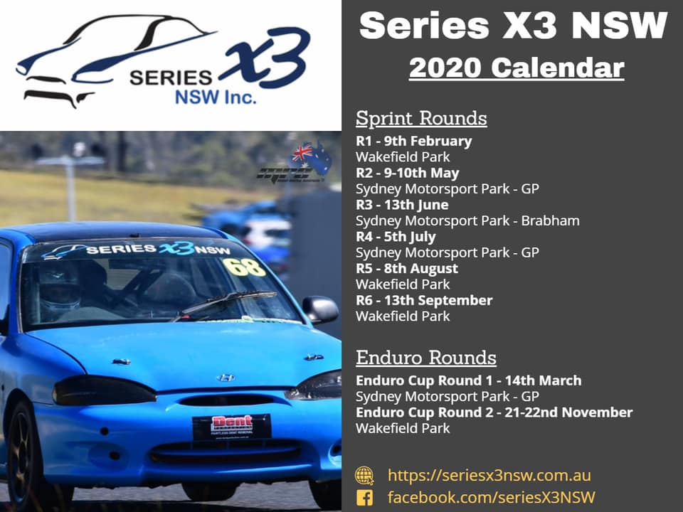 Here are our 2020... - Series X3 NSW - Hyundai Excel Racing | Facebook