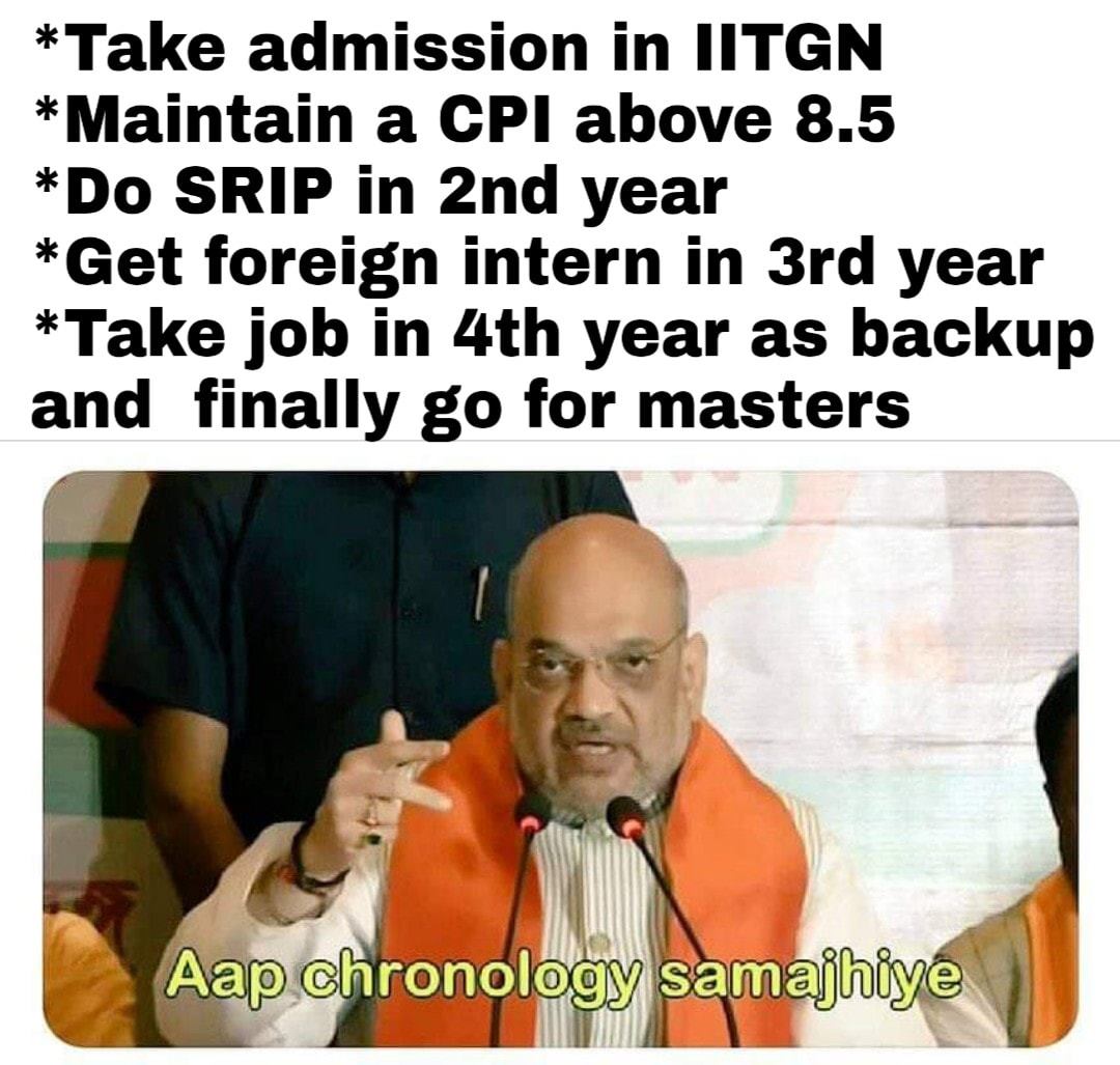 Tips and tricks 101 - Meme Club, IIT GN