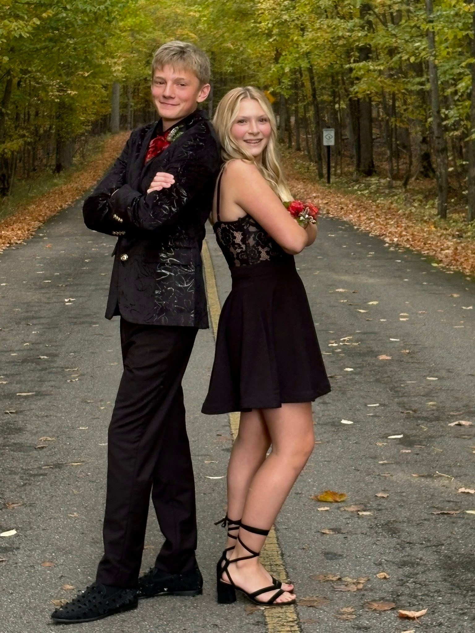 Gabe's Homecoming dance - Junior year