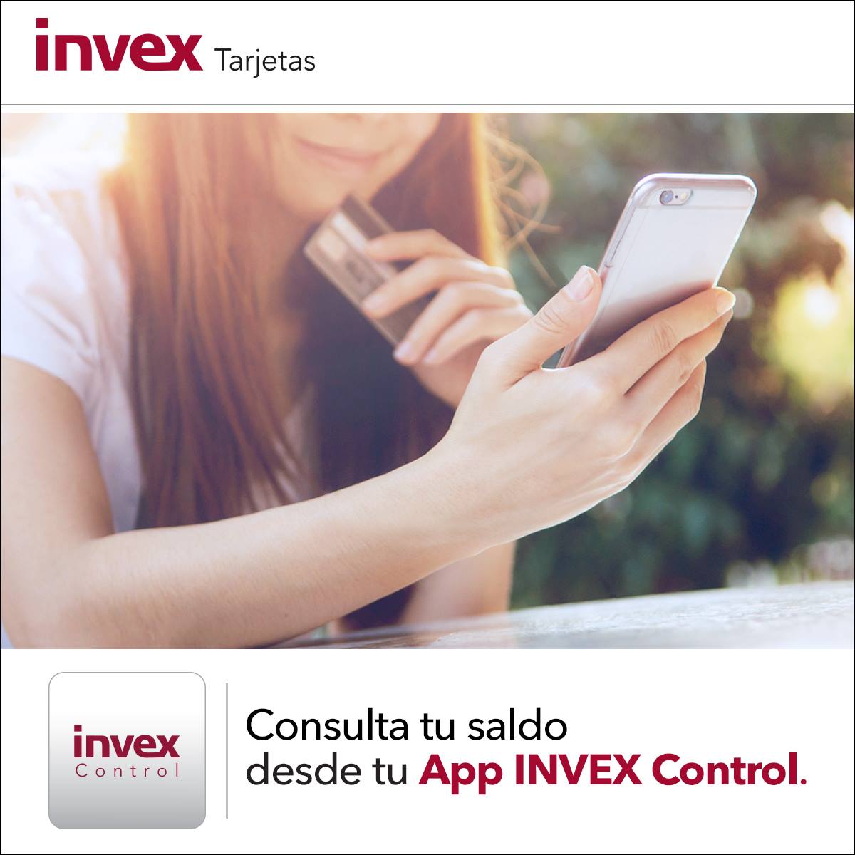 INVEX Tarjetas - Ahora es más fácil tener el control....