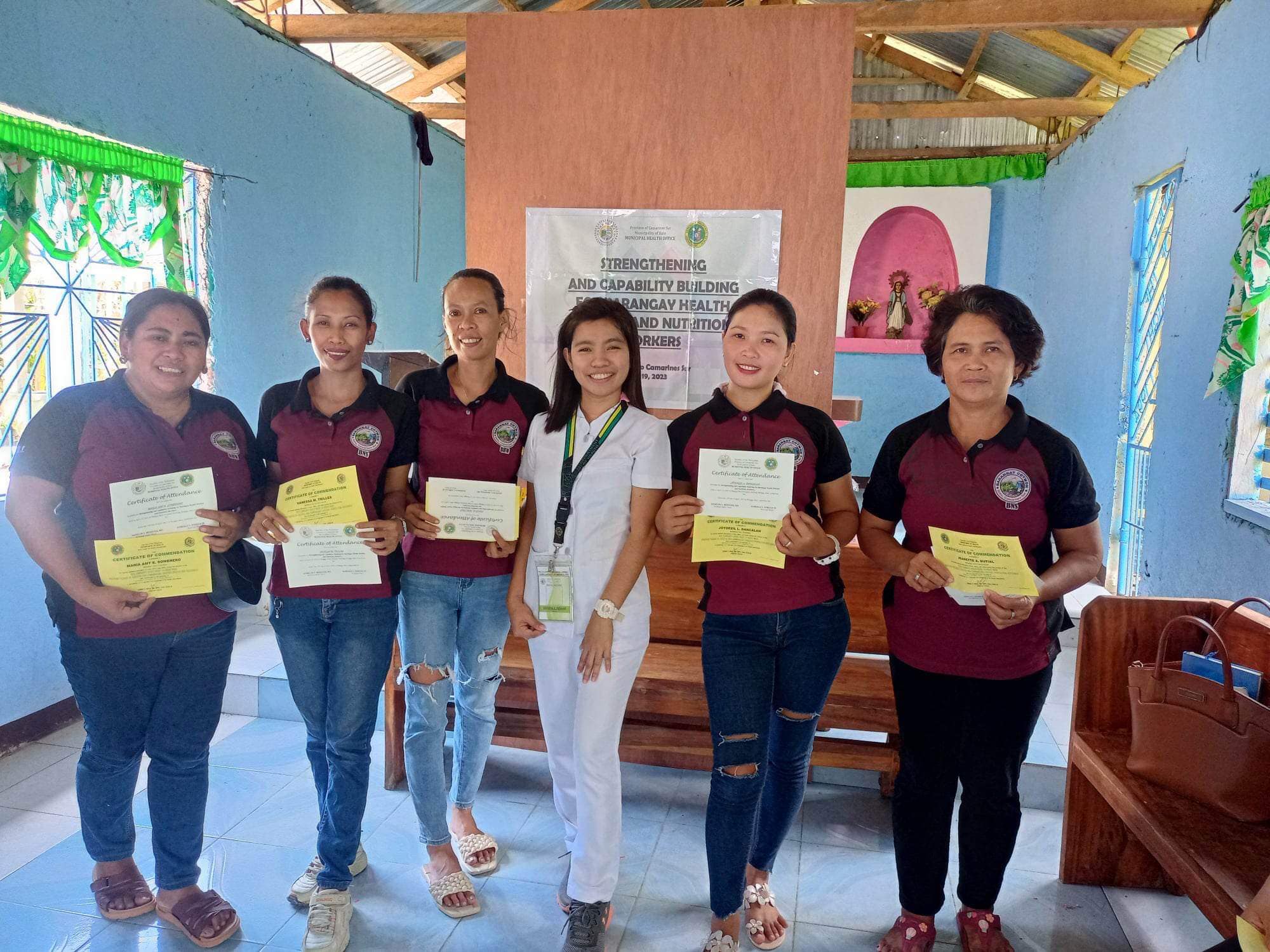 📍 RHU BATO ️ Awarding if... - Rinconada Health Zone