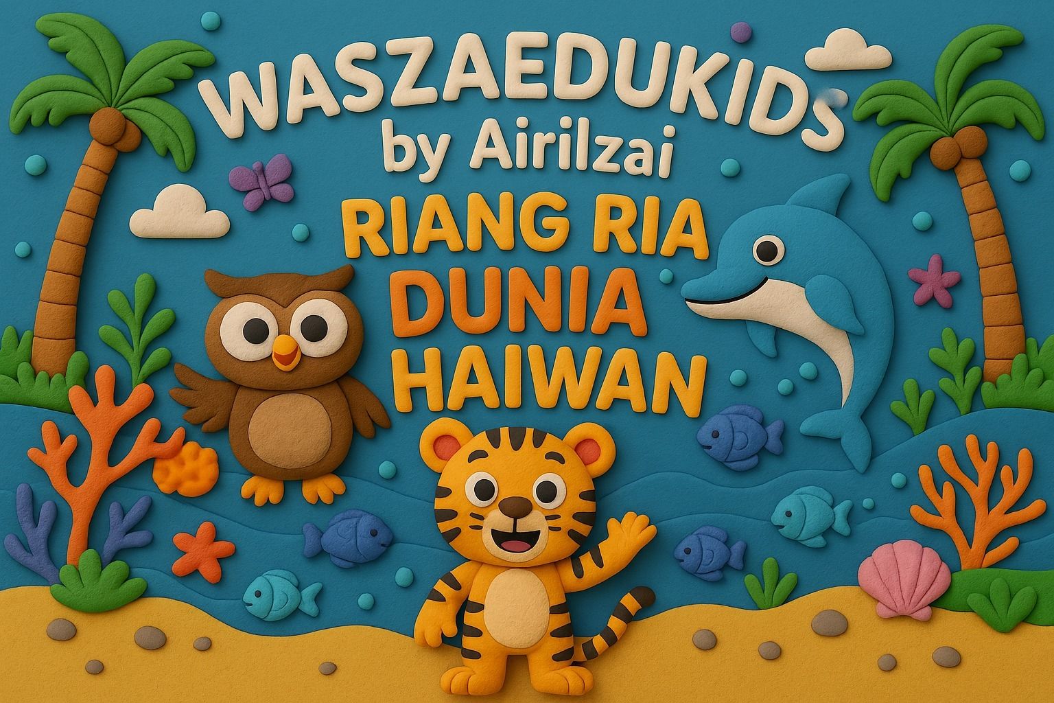 🎉 RIANG RIA DUNIA HAIWAN bersama WaszaEduKids! 🐯🐬🦁 | Facebook