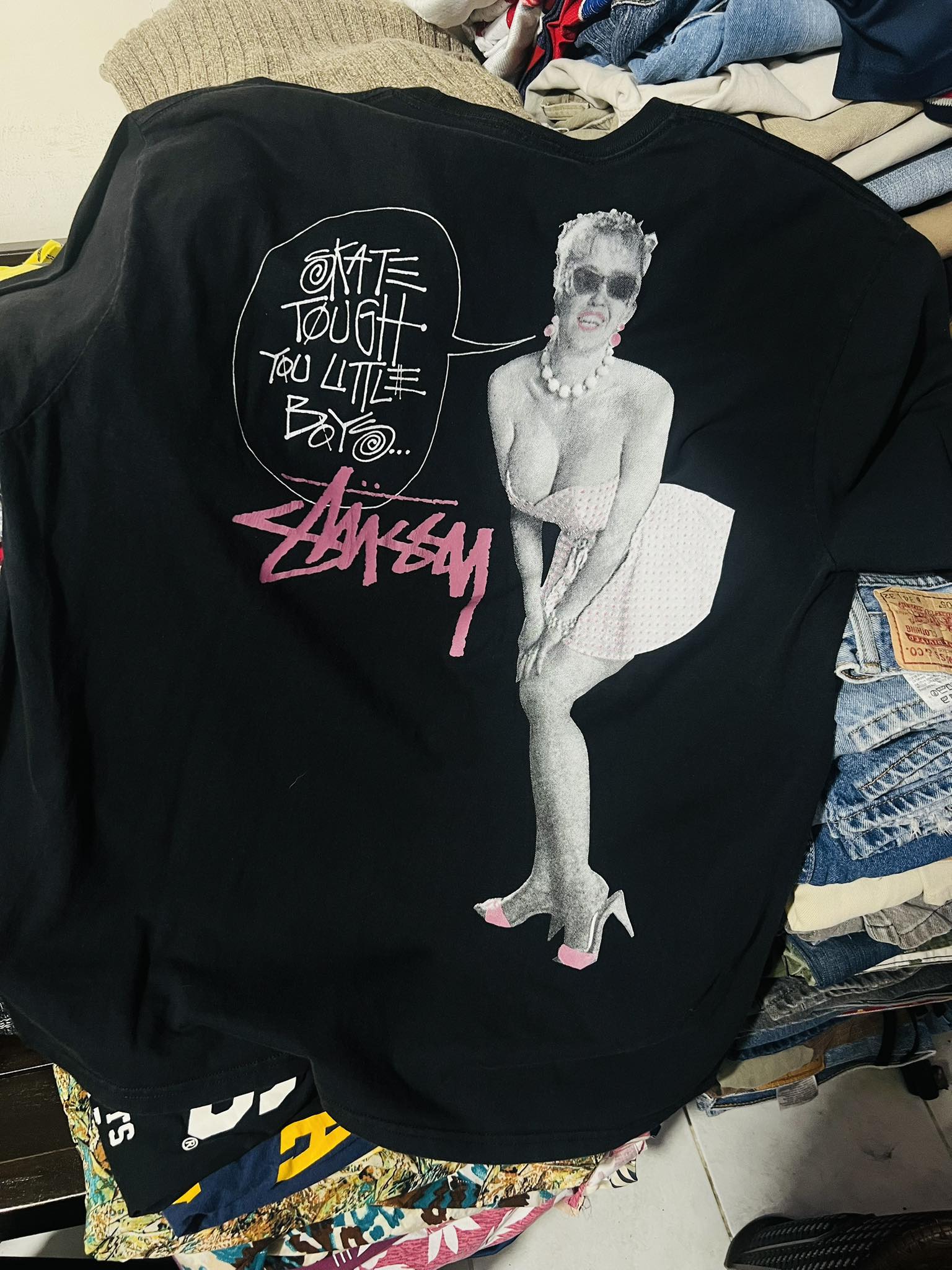 Stussy Skate Tough Tee Size XL Excellent condition DM to purchase. ?