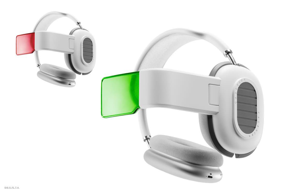 Dragon Ball Z scouter add-ons for Apple AirPods