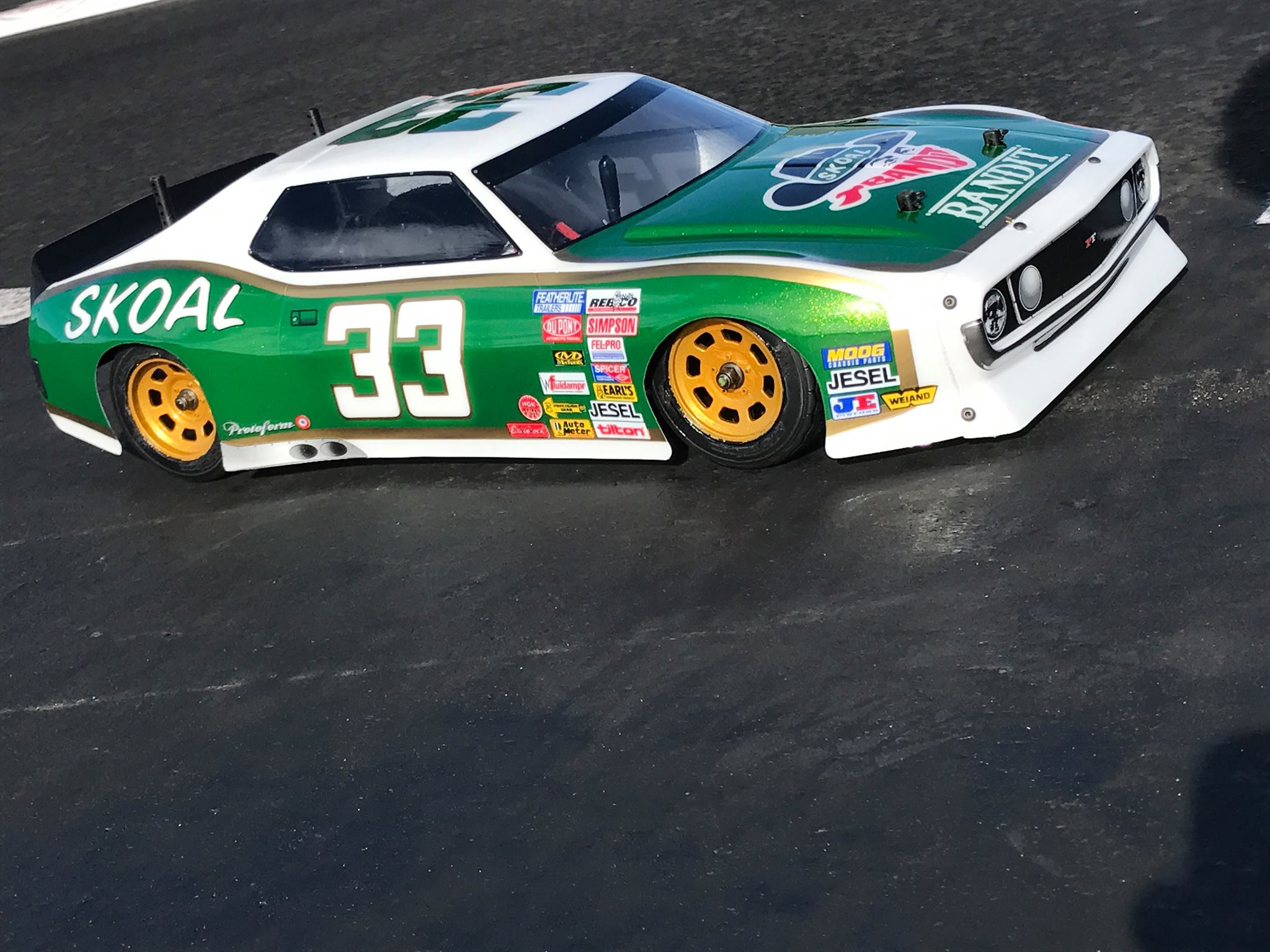 Vintage Skoal Bandit diecast model found