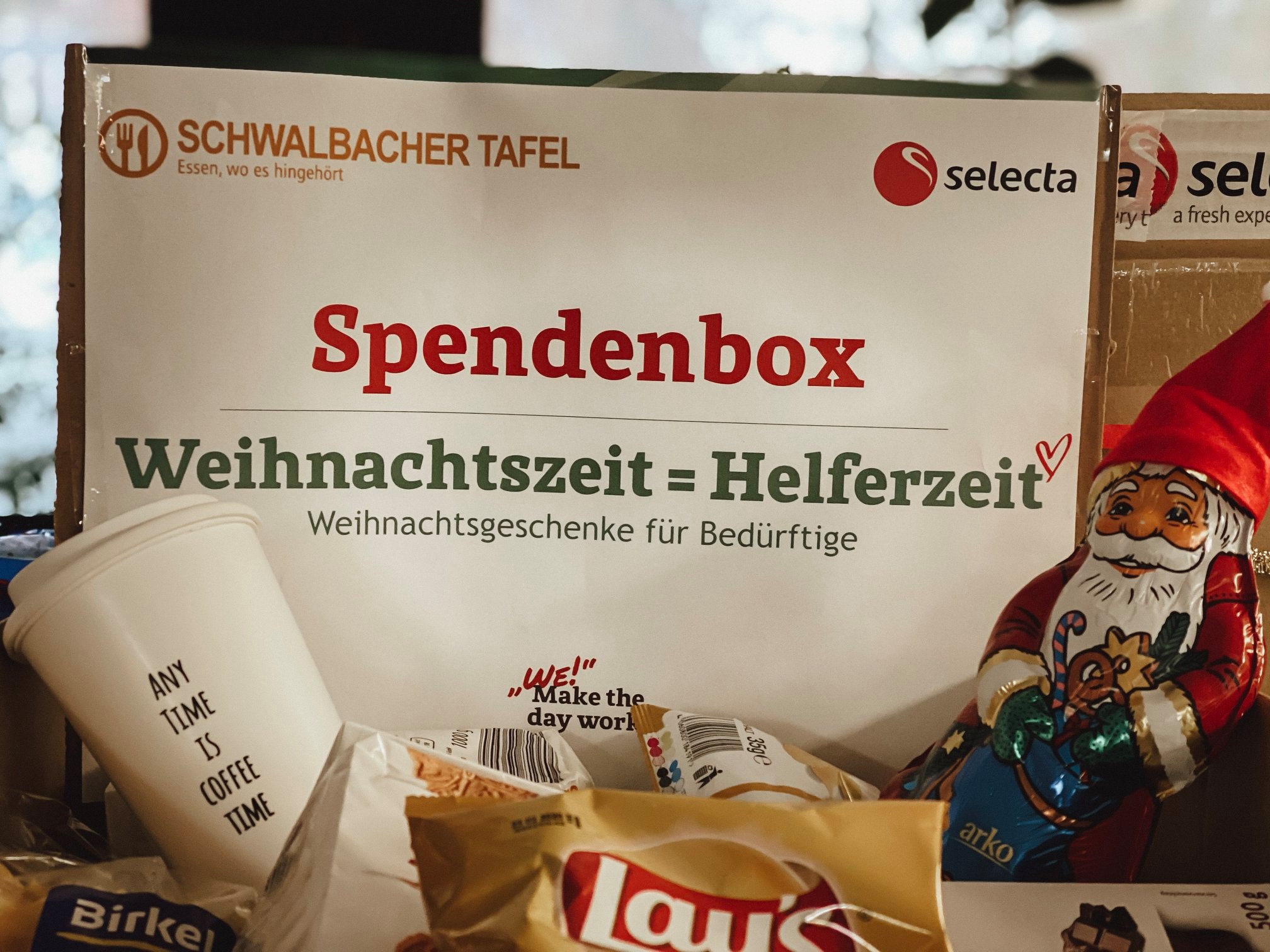 Weihnachtszeit Helferzeit Heute Selecta Deutschland Gmbh