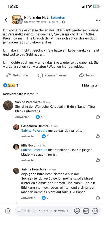 Ich bitte um Freigabe: | Facebook