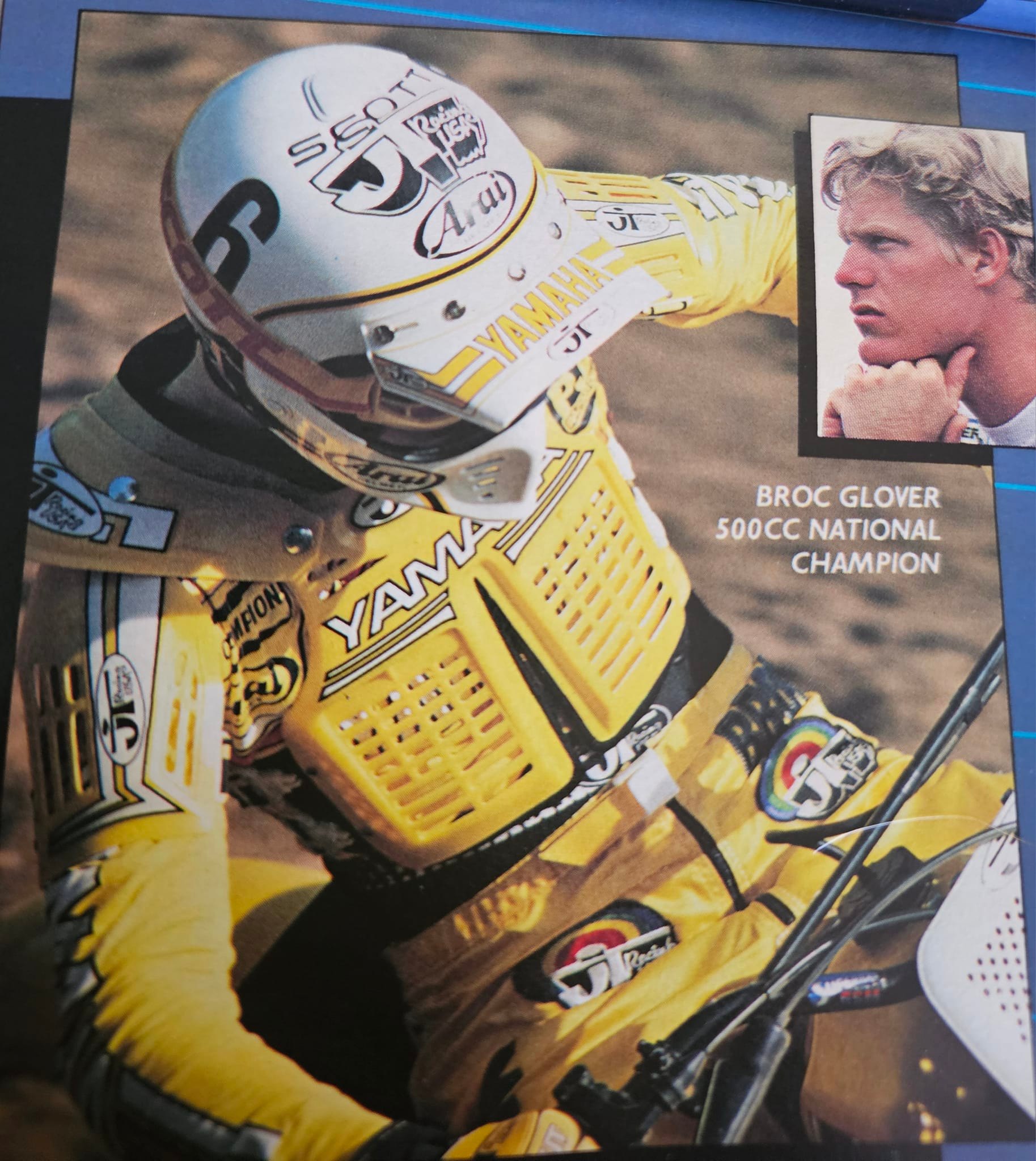 Vintage JT Racing ads in Motocross Action magazine
