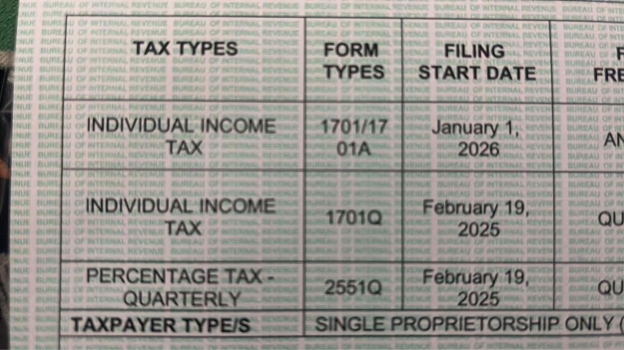 BIR Tax Updates, Tax Problems & Business Concerns : CPADavao.com ...