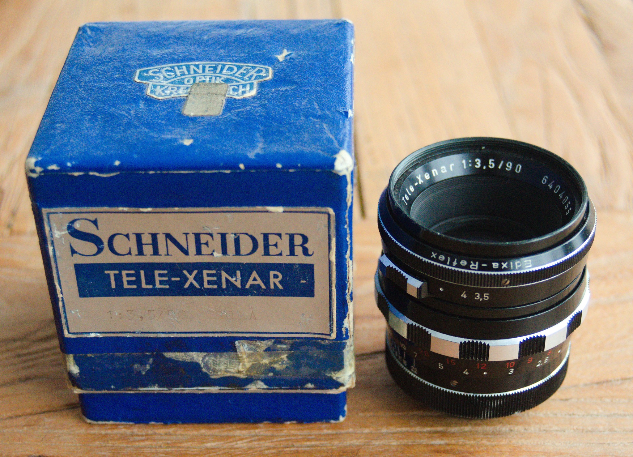 Schneider Tele-Xenar 3.5/90mm M42 (Edixa Reflex) One of those