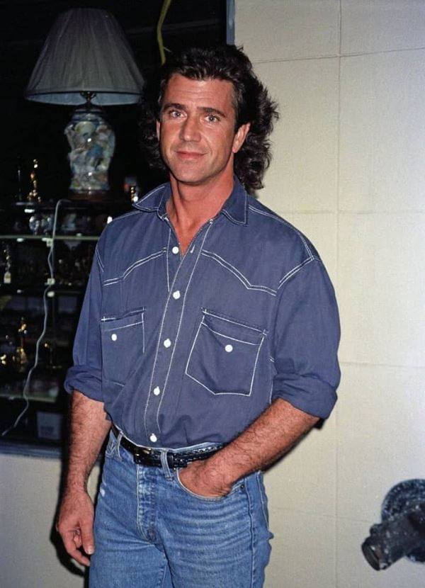 Mel during Filming of 