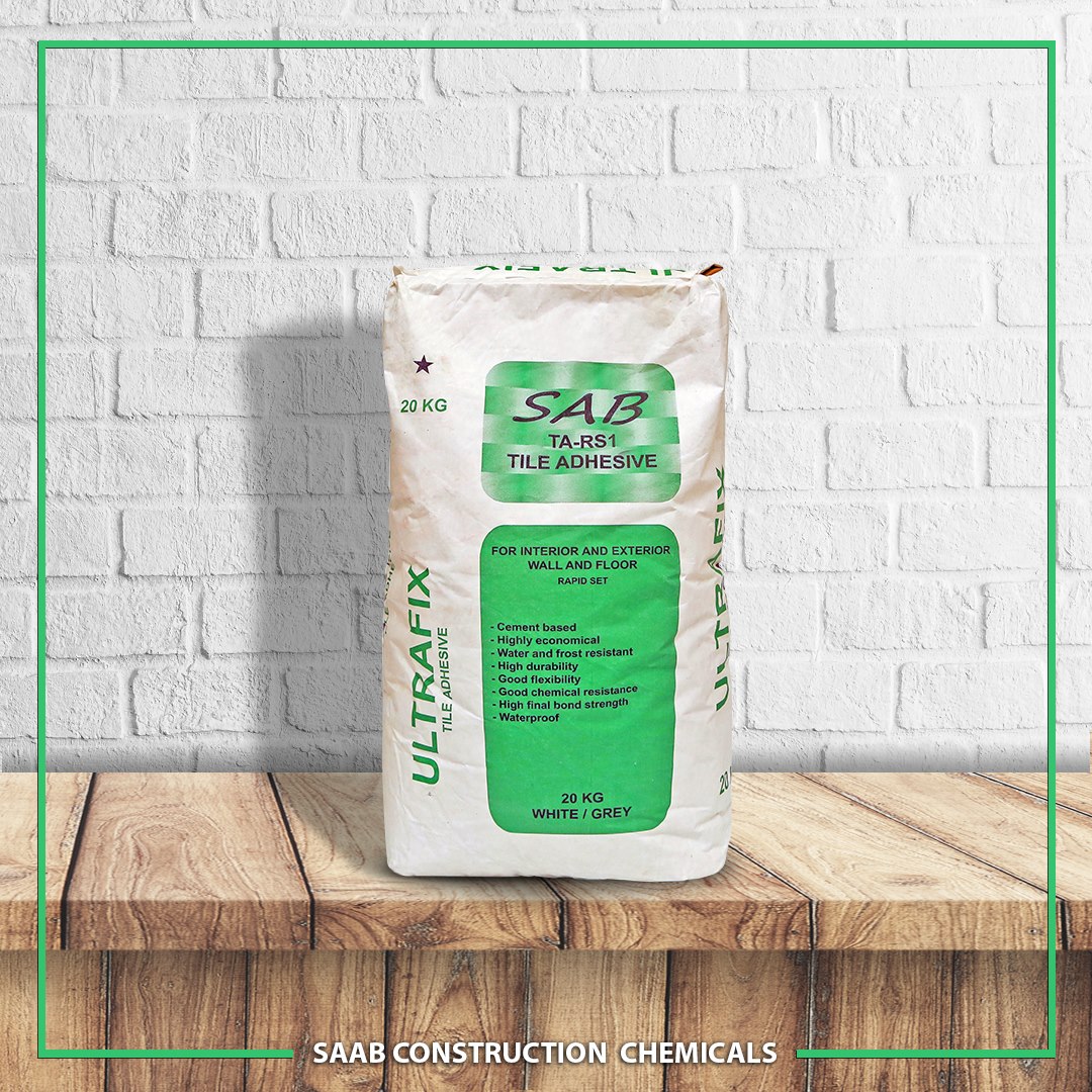 SAAB Construction Chemicals - من أفضل أنواع تلزيق البلاط ! #ULTRAFIX ...