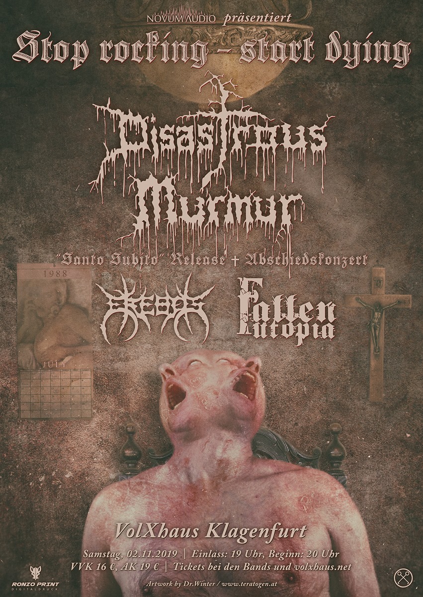 CD Disastrous Murmur デスメタル death l