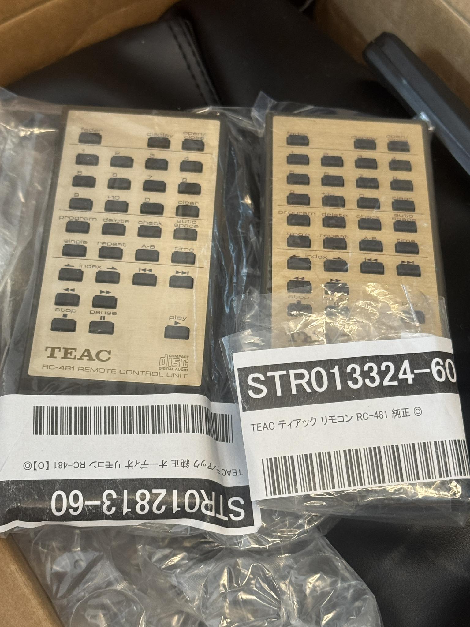 REMOTE CD TEAC 10SE LH:0888.62.8181-Q10-HCM