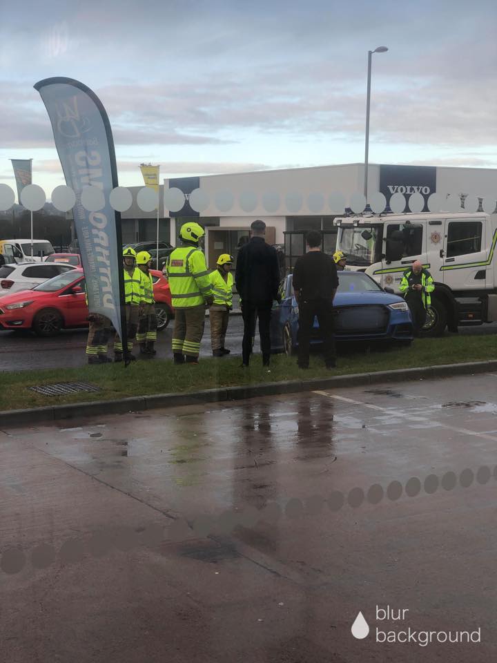 Fubar News - Lorry and Audi RTC on Wellington Road, by the... | Facebook