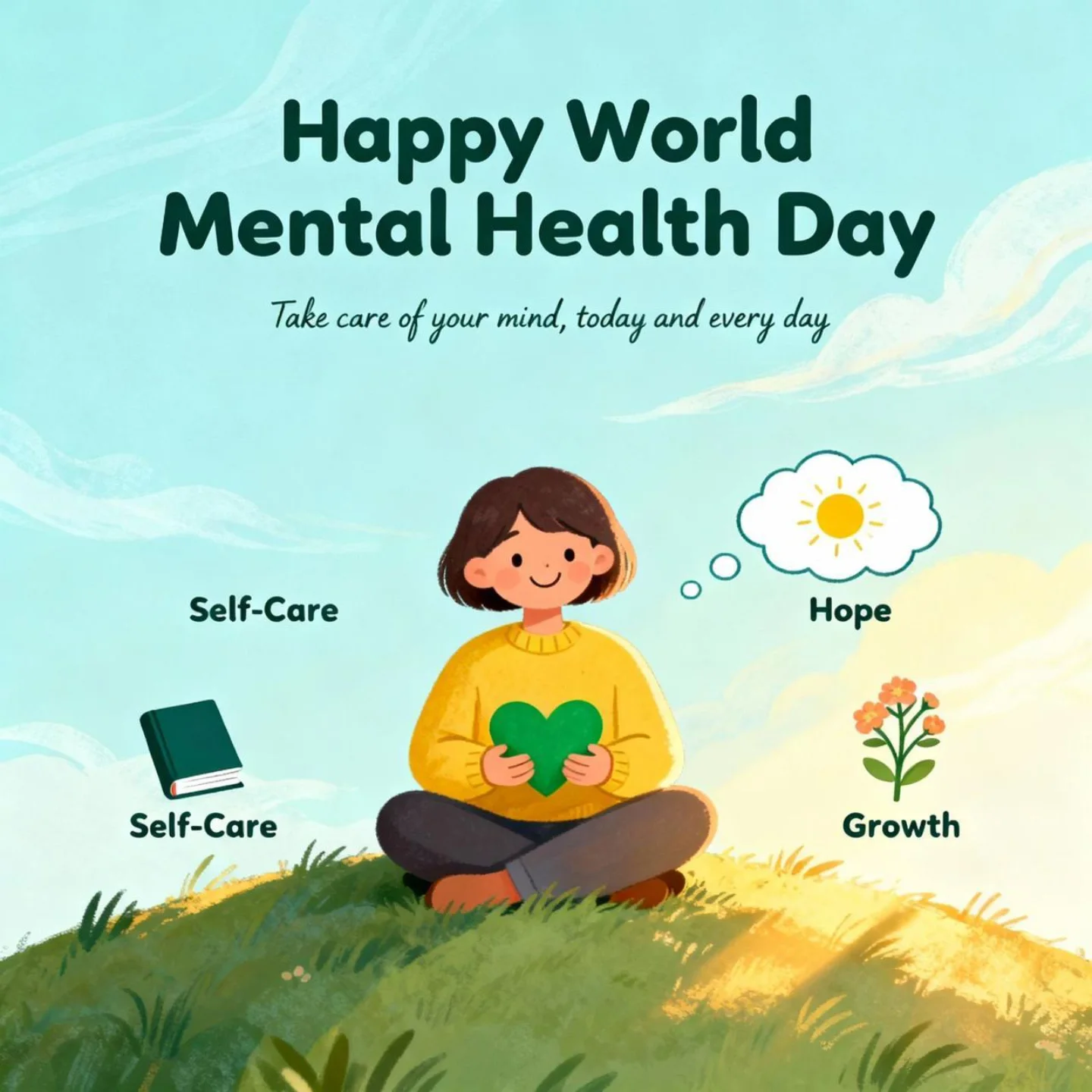 Poonam - 🌿 World Mental Health Day 🌿 Every year, this day reminds us ...