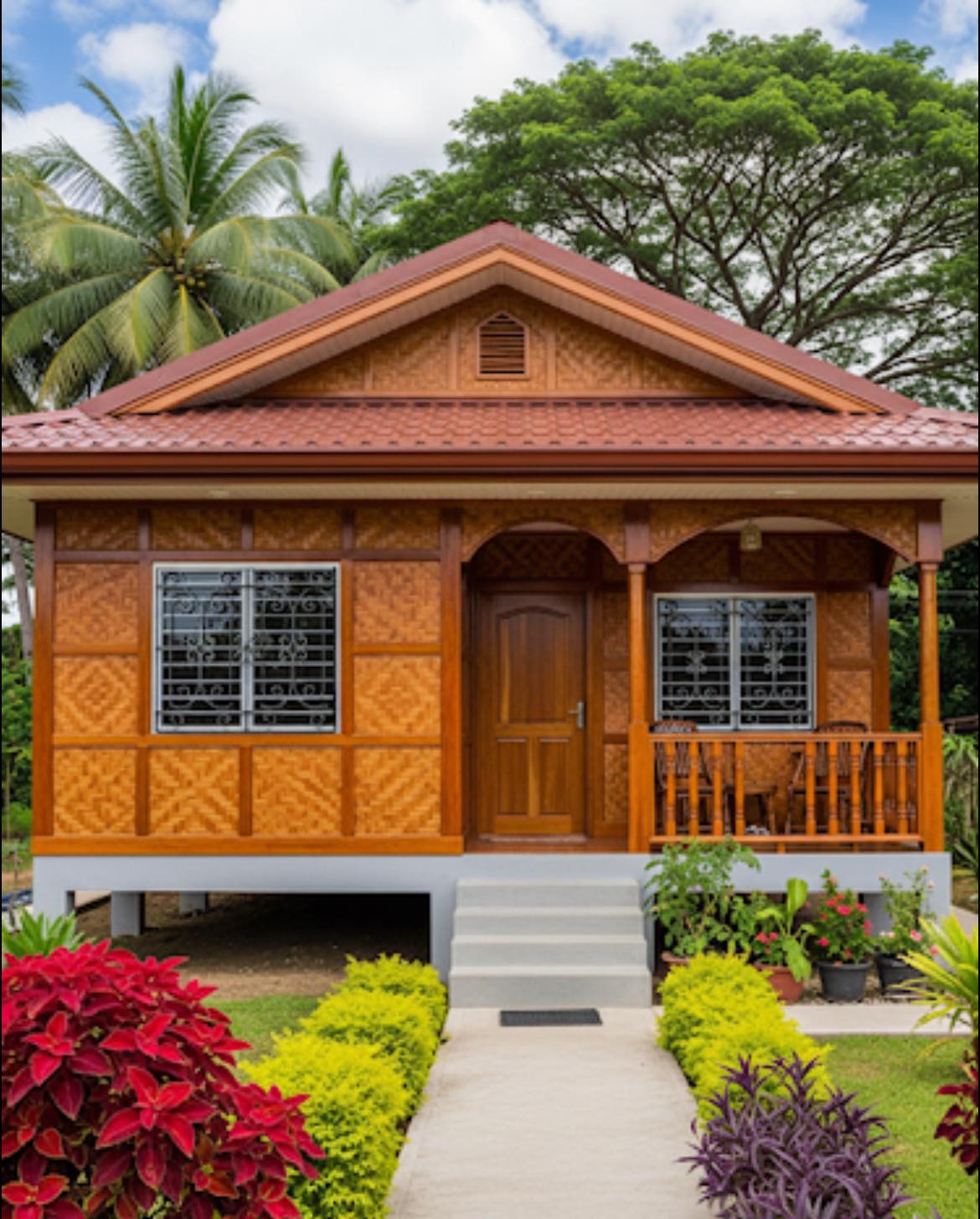 Nathaniel - 🇵🇭A charming single-storey bungalow featuring traditional ...