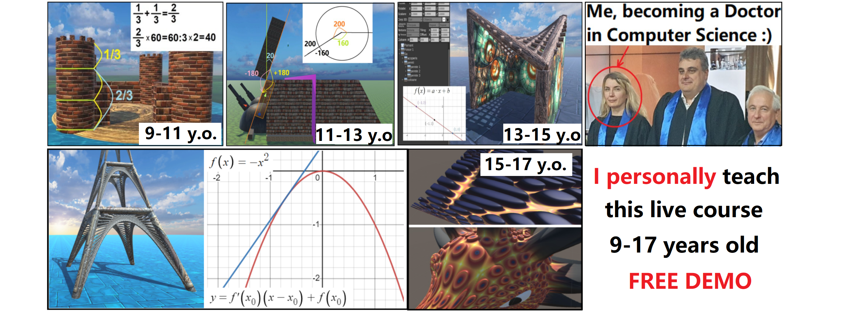 DigiMathArt - Applied Mathematics in the Design of Virtual Worlds ...