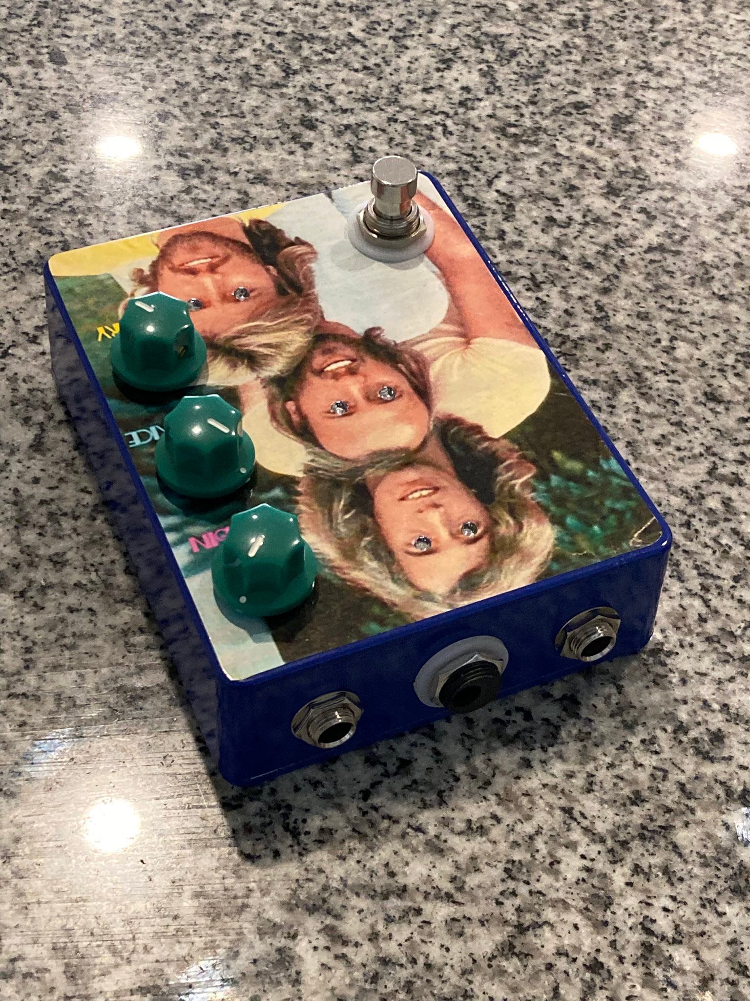 Take a Roland AF-60 Bee Gee Fuzz and add a gain control…POOF! More