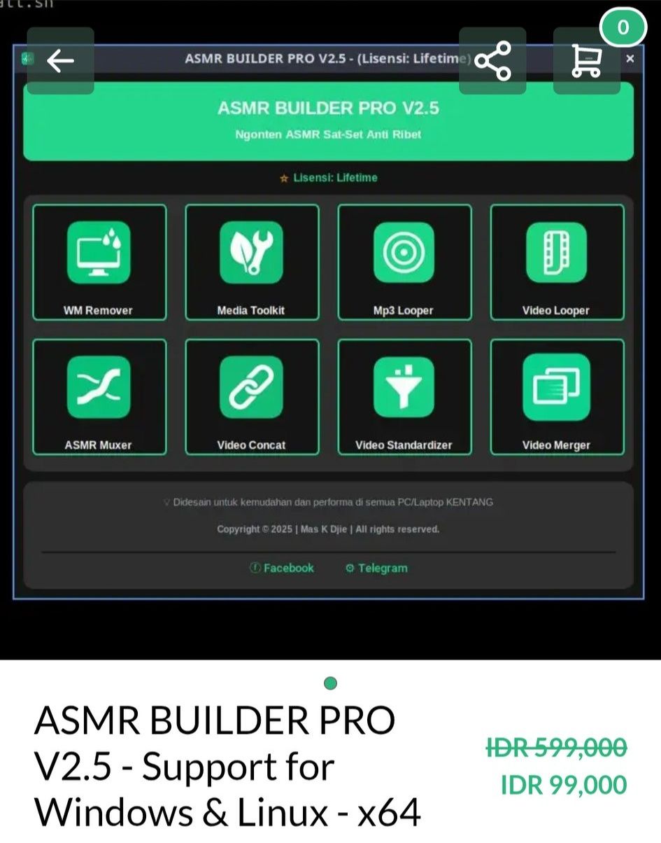 Mukhlis - Sudah Rilis Lur versi All in One ( 8 in 1 Tools). 👏🏻 Support ...