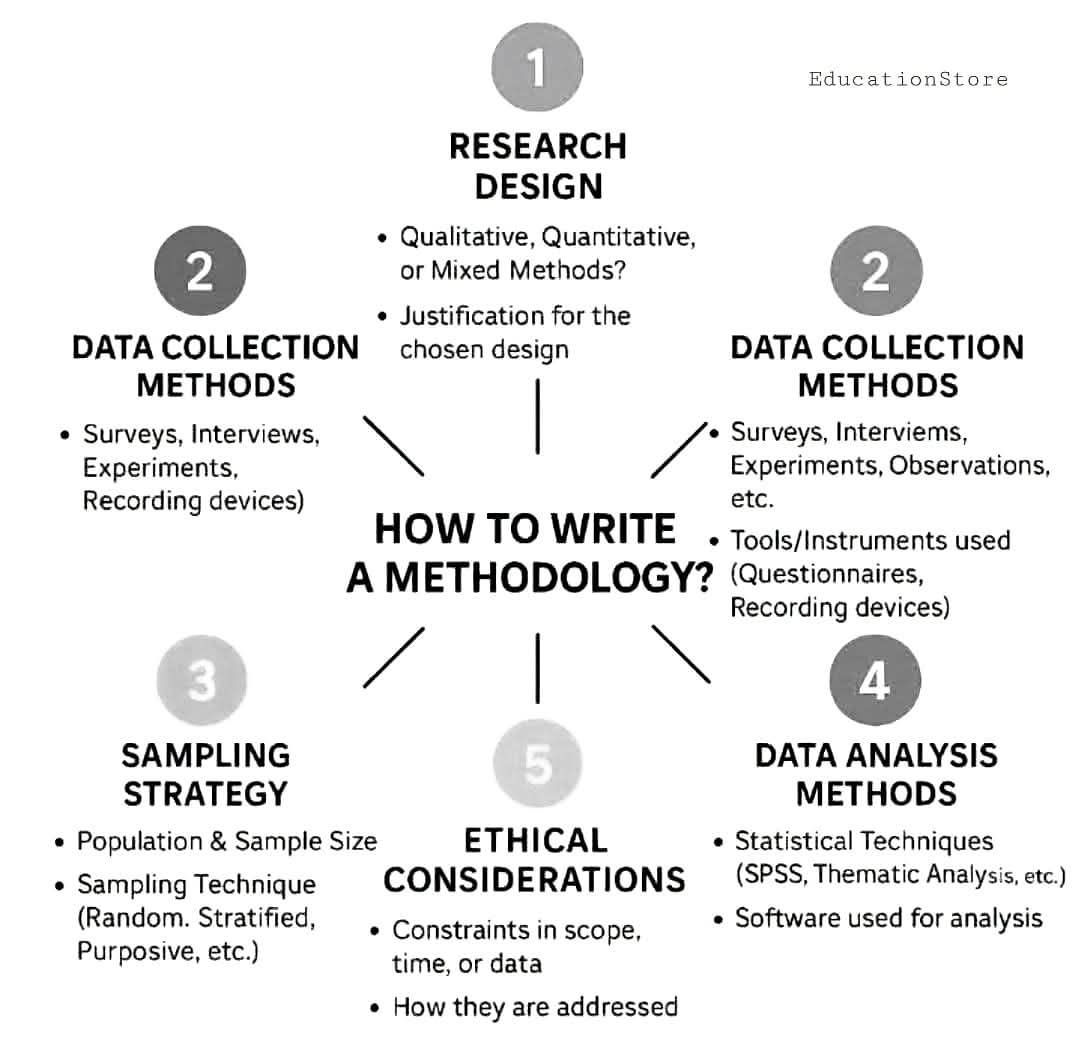 RESEARCH SCHOLAR ALERTS | How to write a Methodology | Facebook