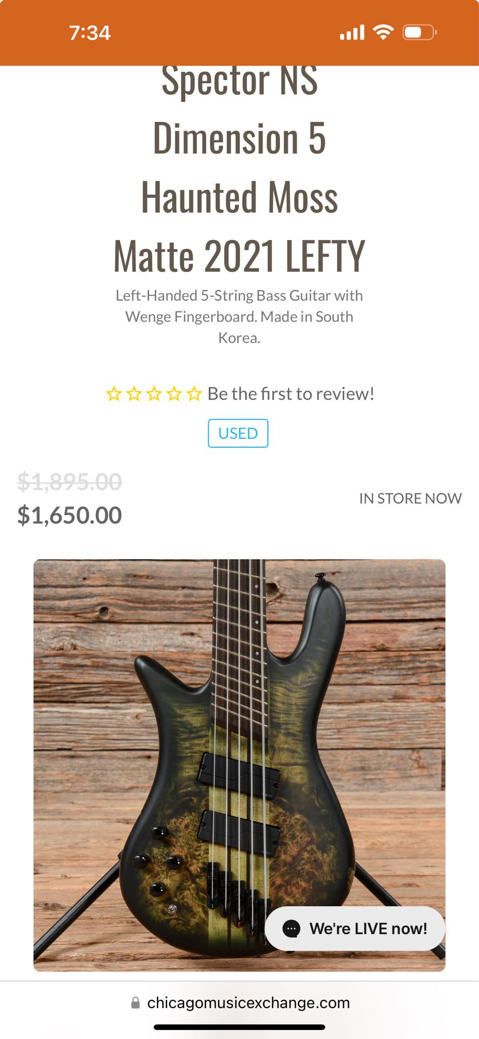 Spector case for NS Dimension multi-scale 5-string bass
