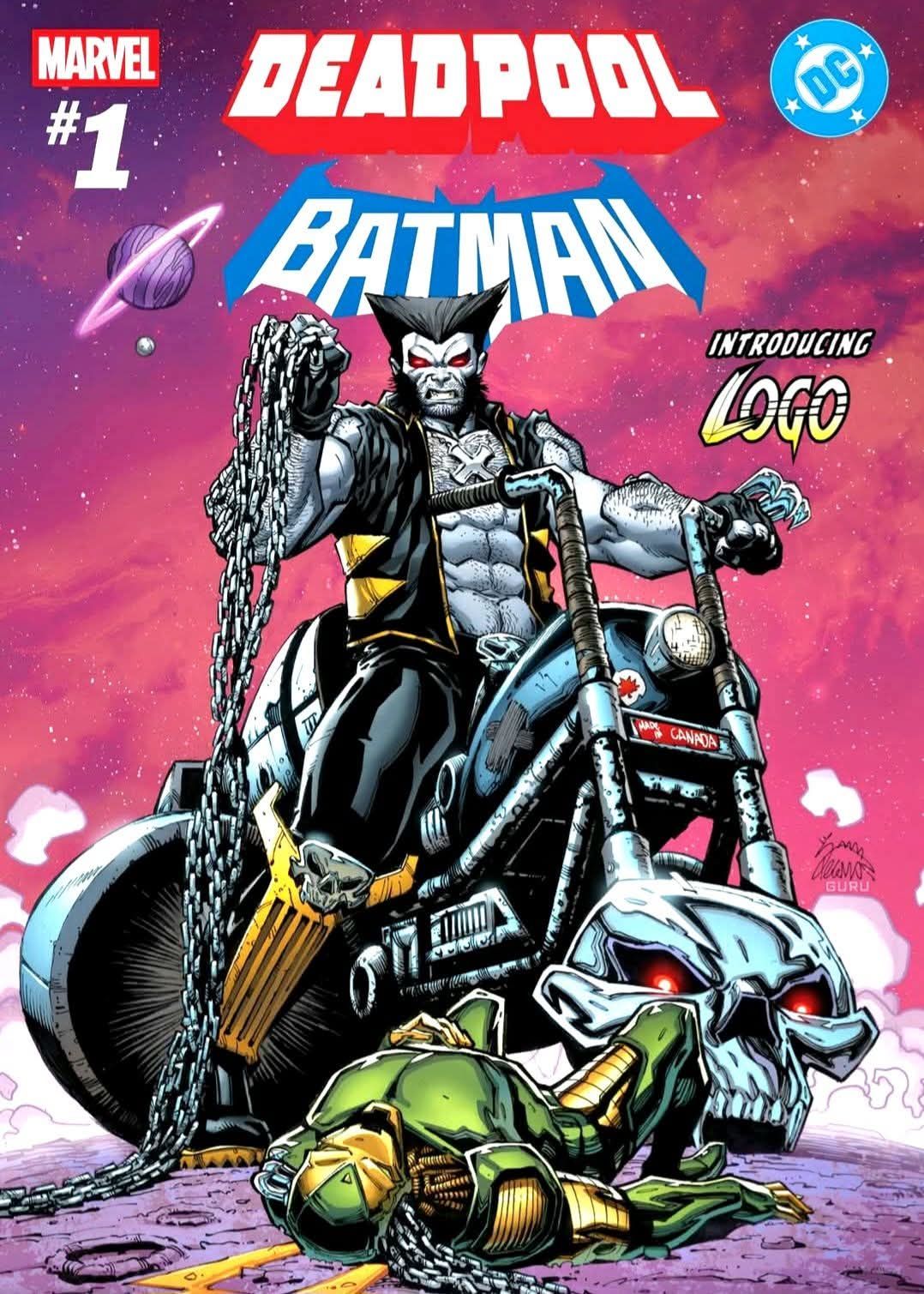 Deadpool & Batman #1 MARVEL #1 DEADPOOL DC * BATMAN INTRODUCING