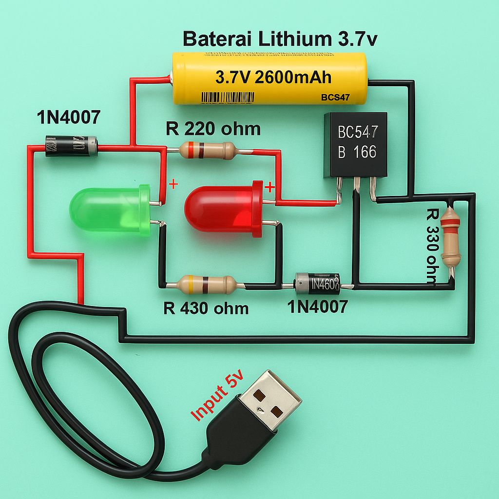 1 cargador de batería Lipo para drones Lipo USB 4 en 1 de 3,7 V y 1