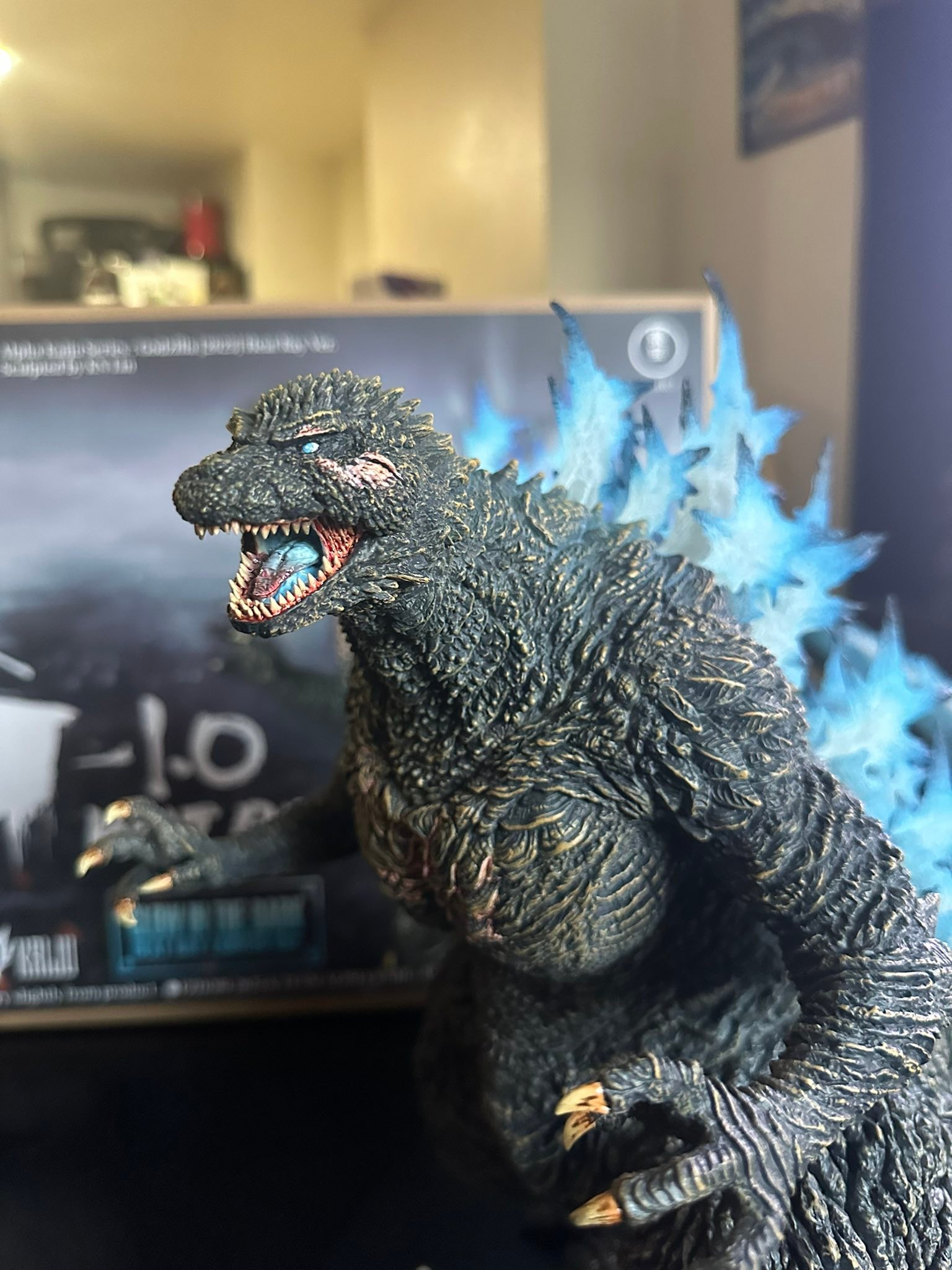 Receiving Omega Beast Godzilla Minus -1 as Birthday Gift