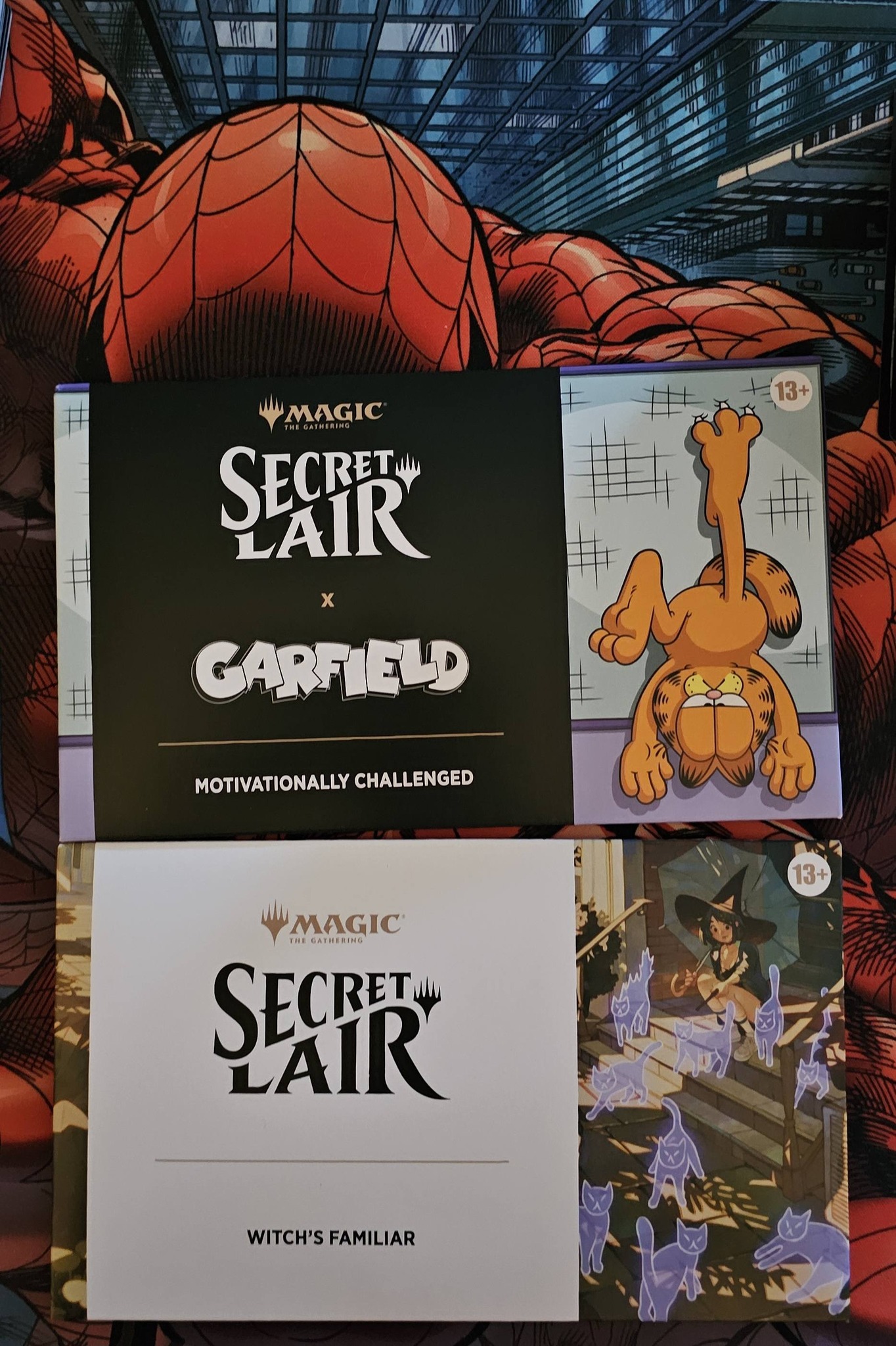 Magic: The Gathering Secret Lair review: Witch's Familiar and Garfield