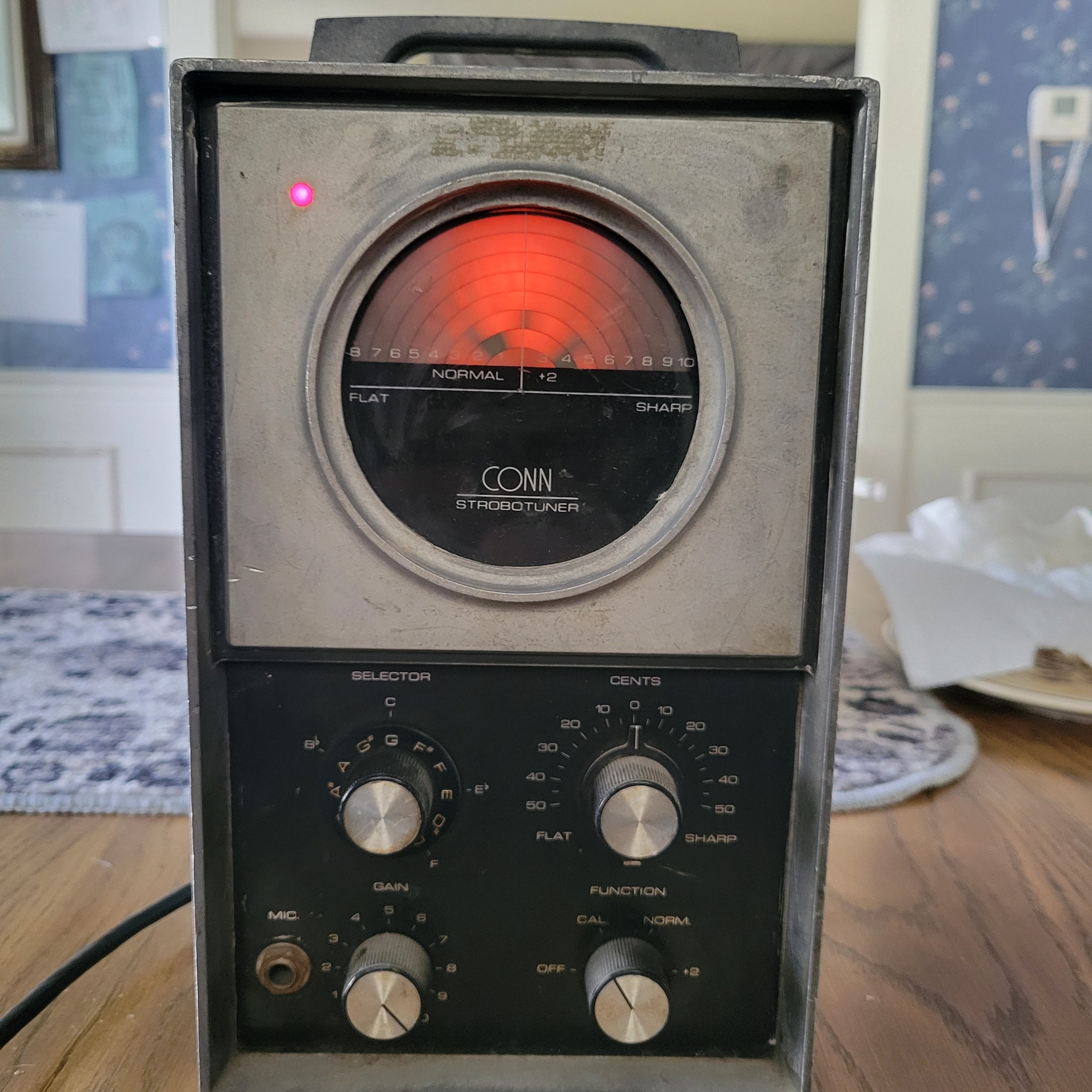 Restoring a 1970s Conn ST-11 strobo tuner