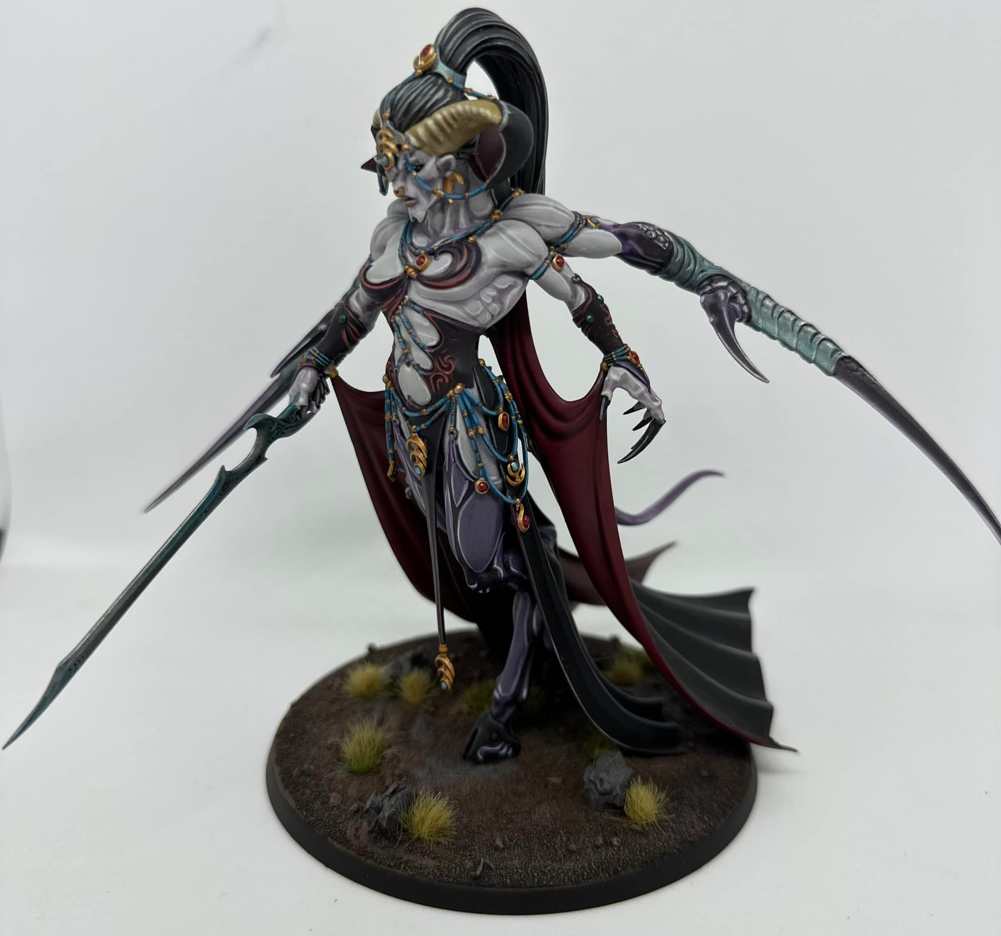 Commissioned Keeper of Secrets models by Dreaded Painter