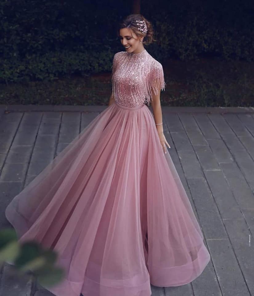 evening dress yousef aljasmi That detail 😍😍 Dress by Al Jasmi Women US Size:7.5 Prom dresses prom 2025 dresses Elegant Navy A-Line/Princess V-Neck