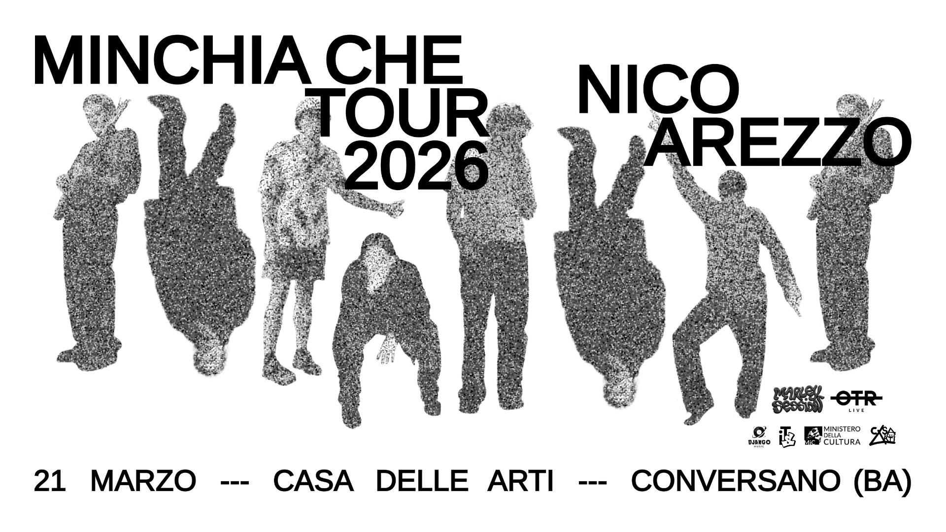 NICO AREZZO Live - MINCHIA CHE TOUR 2026 @Conversano