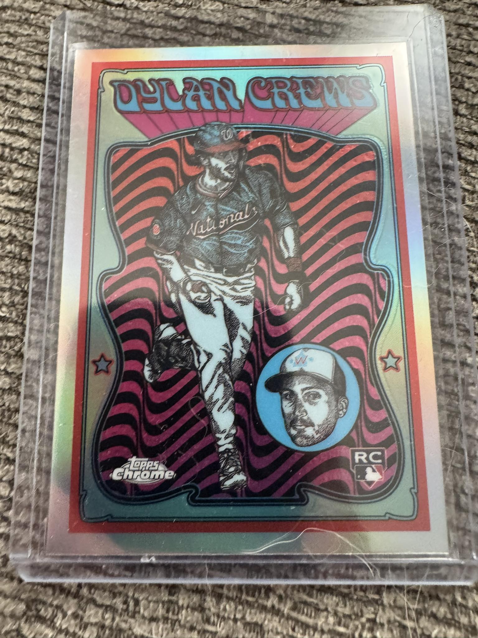 Ultra violet all stars dylan crews baseball card found