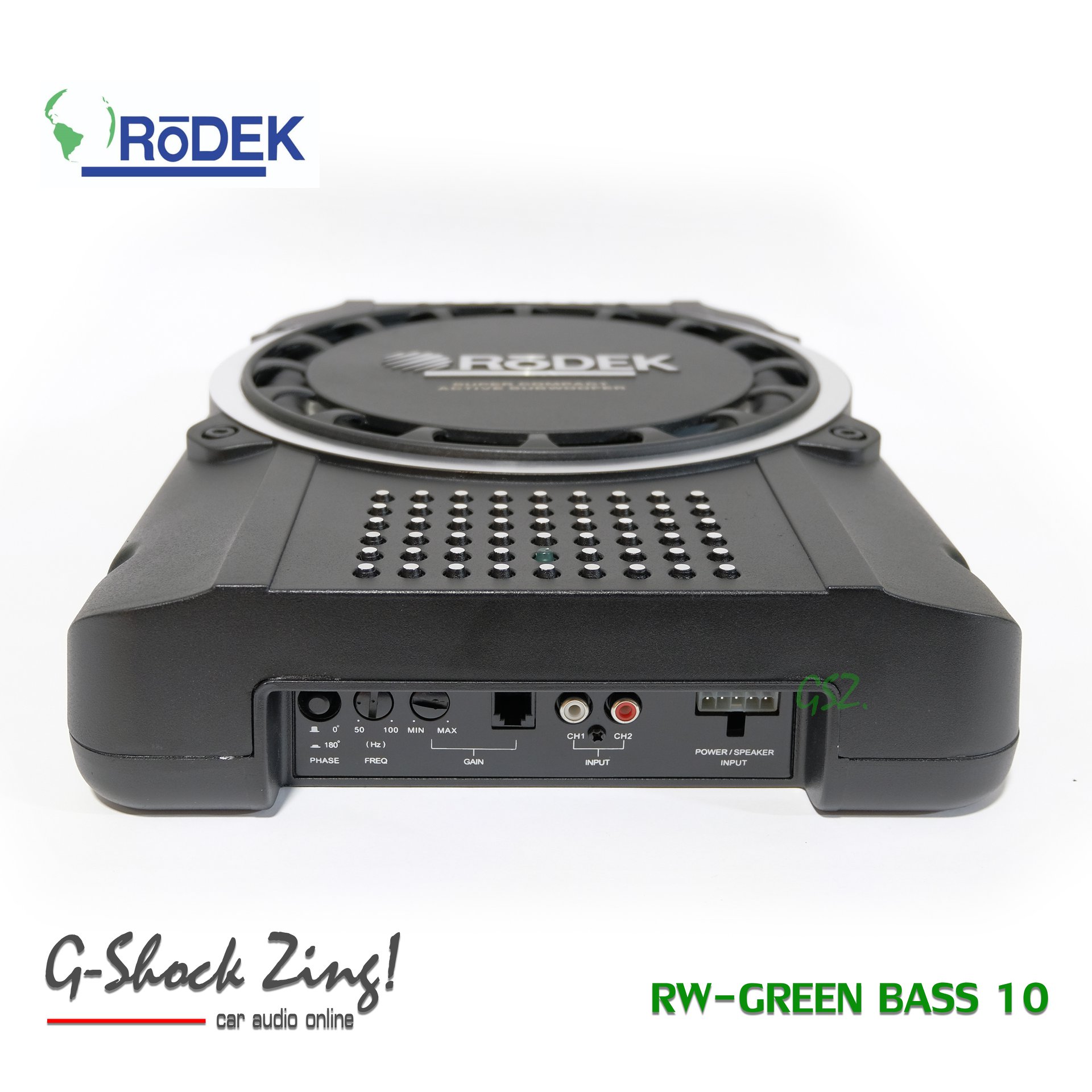 Rodek BASS BOX รุ่น RW-GREEN BASS 10 นิ้ว กำลังขับ180วัตต์ พร้อมชุด ...