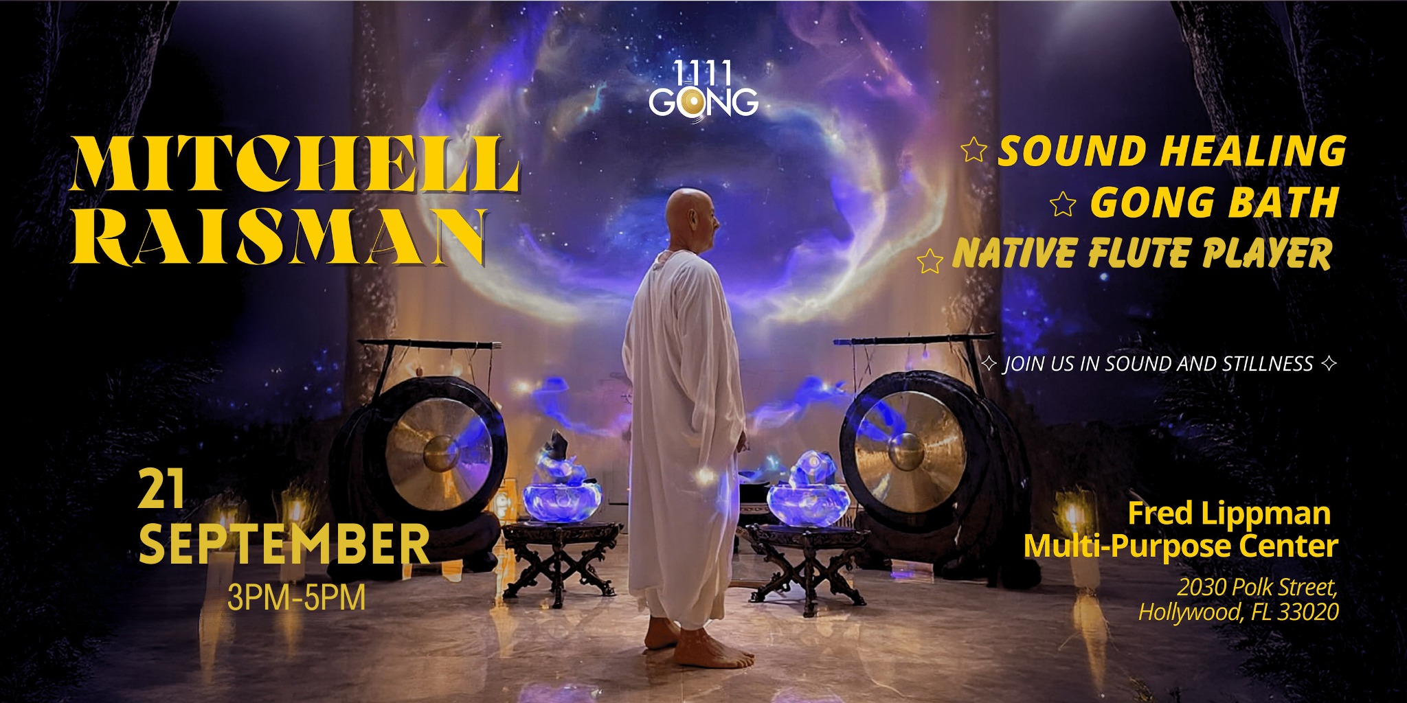 Central Florida Drum Circles | 1111 Sound Healing Gong Bath & Native ...