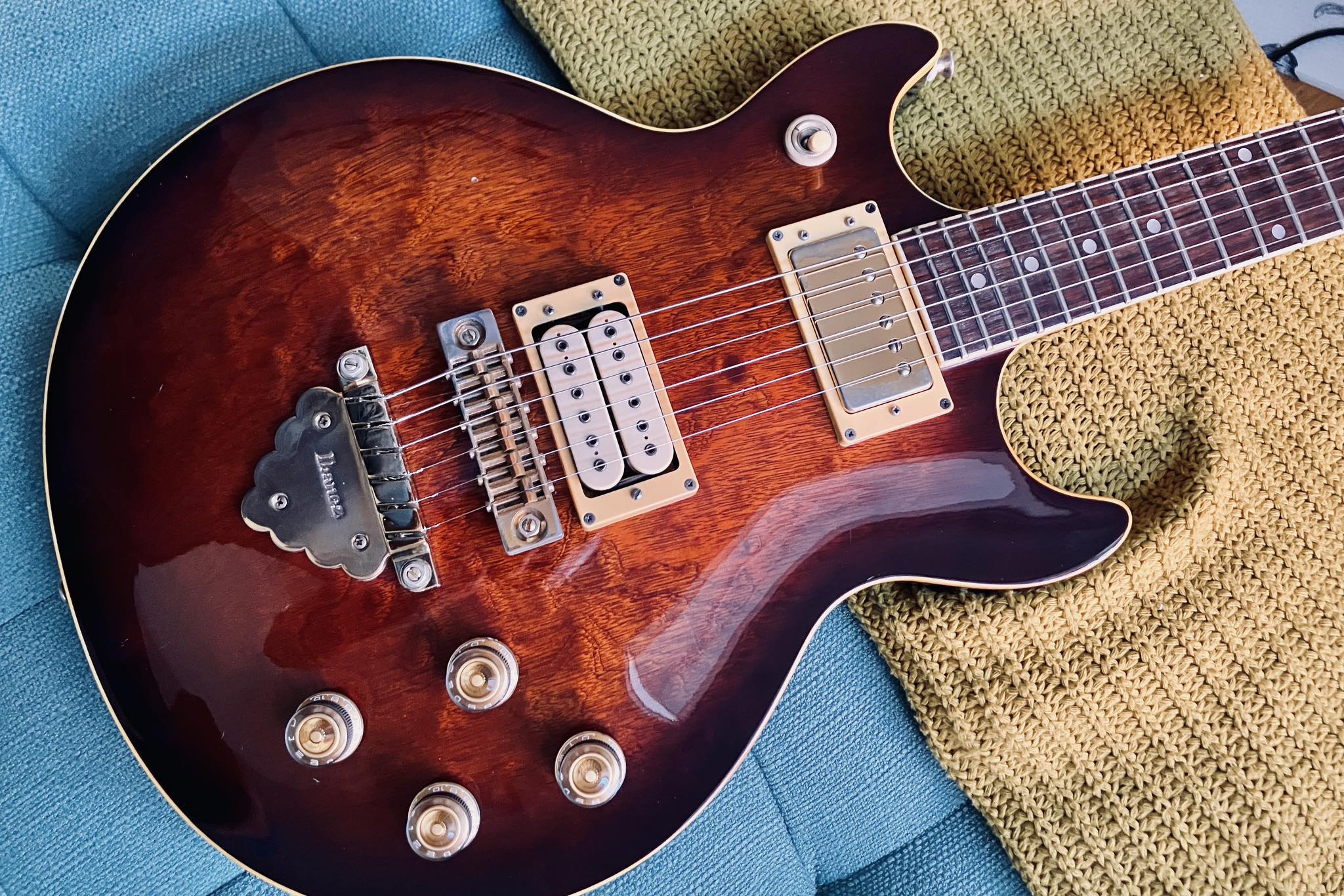 Ibanez guitar with Dimarzio Super Distortion pickup