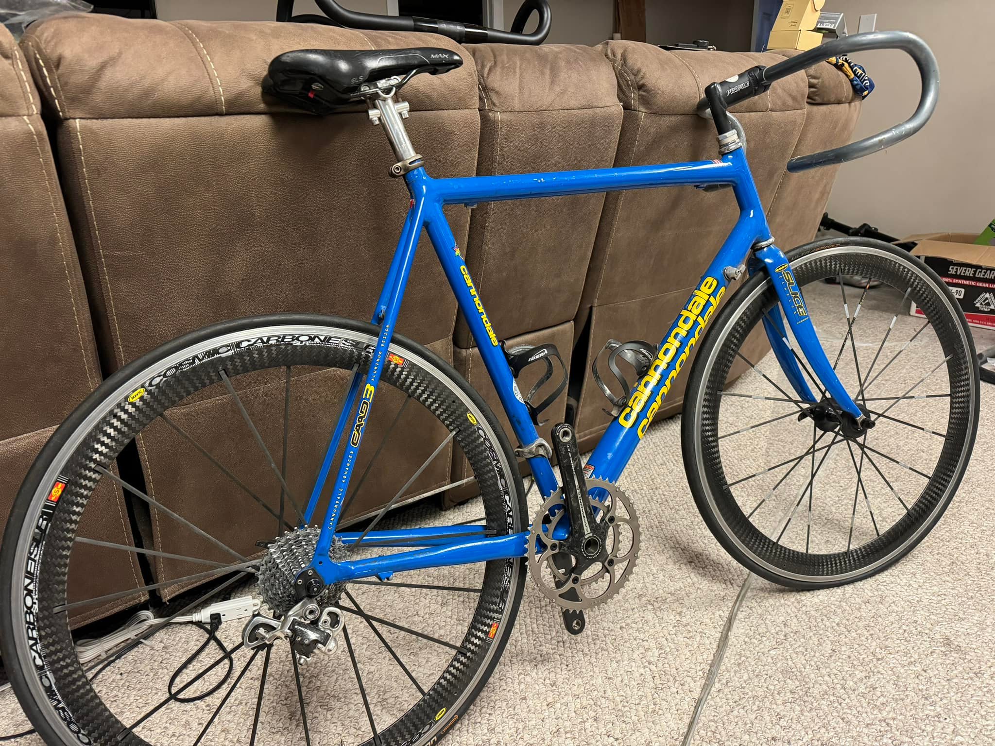 Last USA-made Cannondale Capo bike purchase and modifications