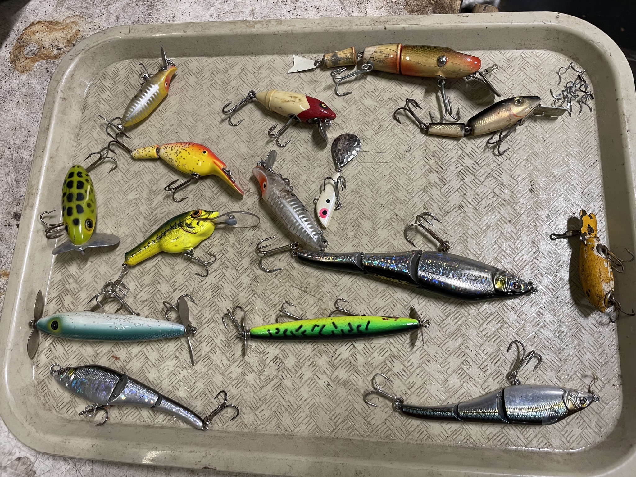 blakemore road runner fishing lures Original Heads Chartreuse / 1/8 oz Outside Dia.:0.37'' - 330Lb Size_9/0 6