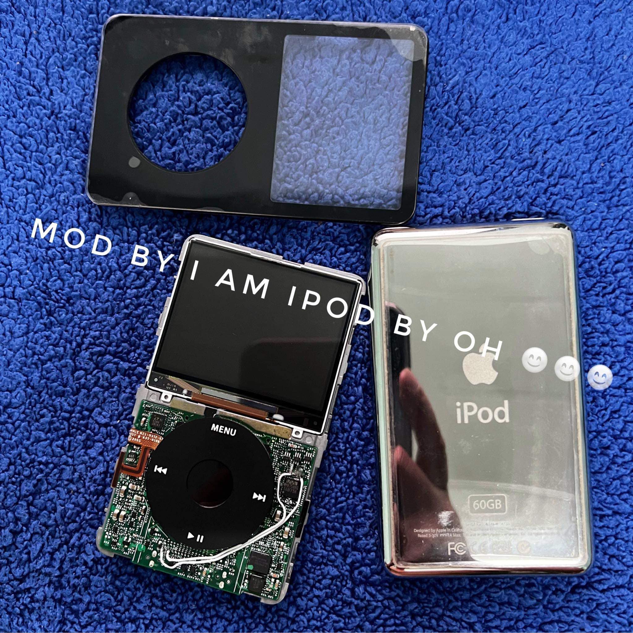 Modded 5th gen iPod Classic with 512gb card and upgrades