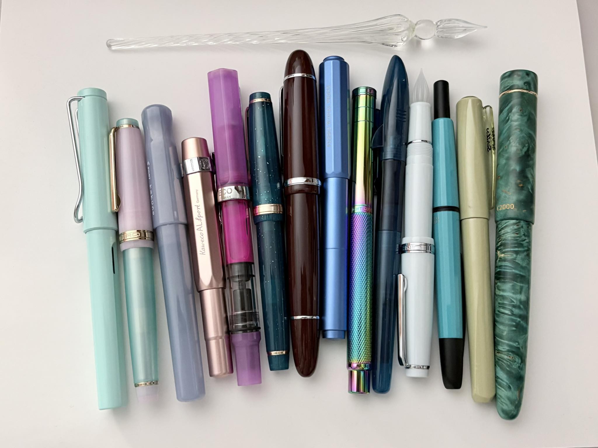 Fountain pen collection update and identification help needed