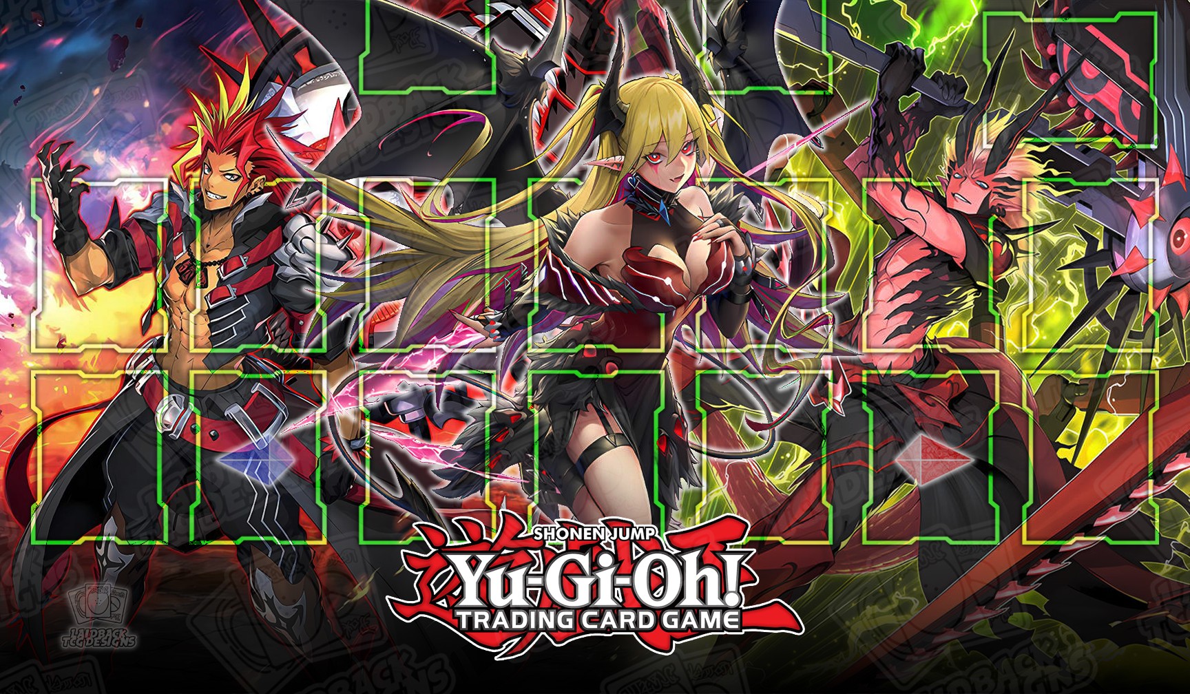 Mlikemat New Playmat Red-Eyes Black Dragon Mouse Pad TCG CCG Trading Card Game Mat + Free Bag (ZD014-624