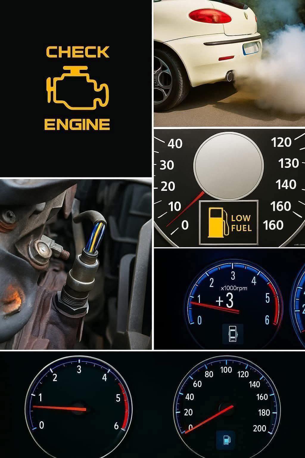 Harold - The image displays various car dashboard indicators and ...