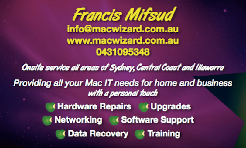 Mac Wizard | Quakers Hill NSW