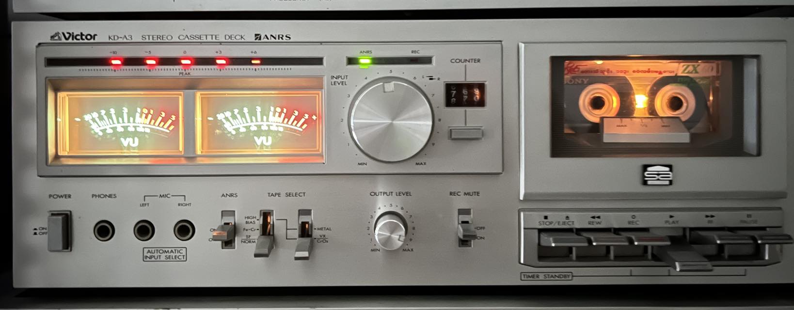 KD-A3 Victor KD-A3 tODAS_STIRCOCASTE.EA STEREO CASSETTE DECK BANRS