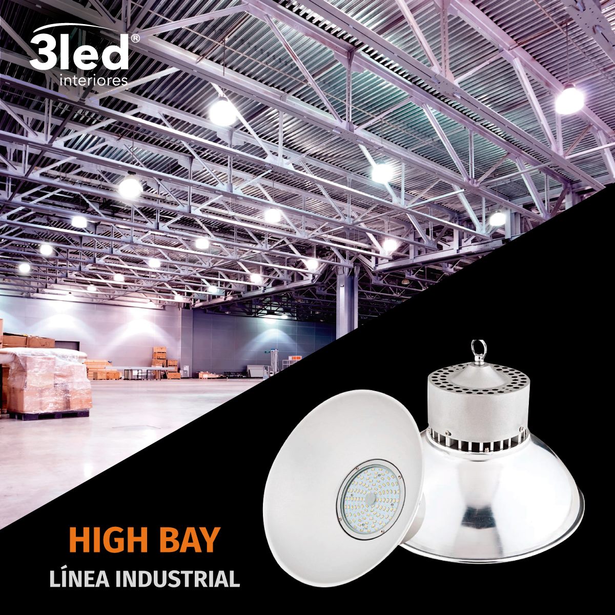 3led interiores - Línea industrial | Sabemos que es...
