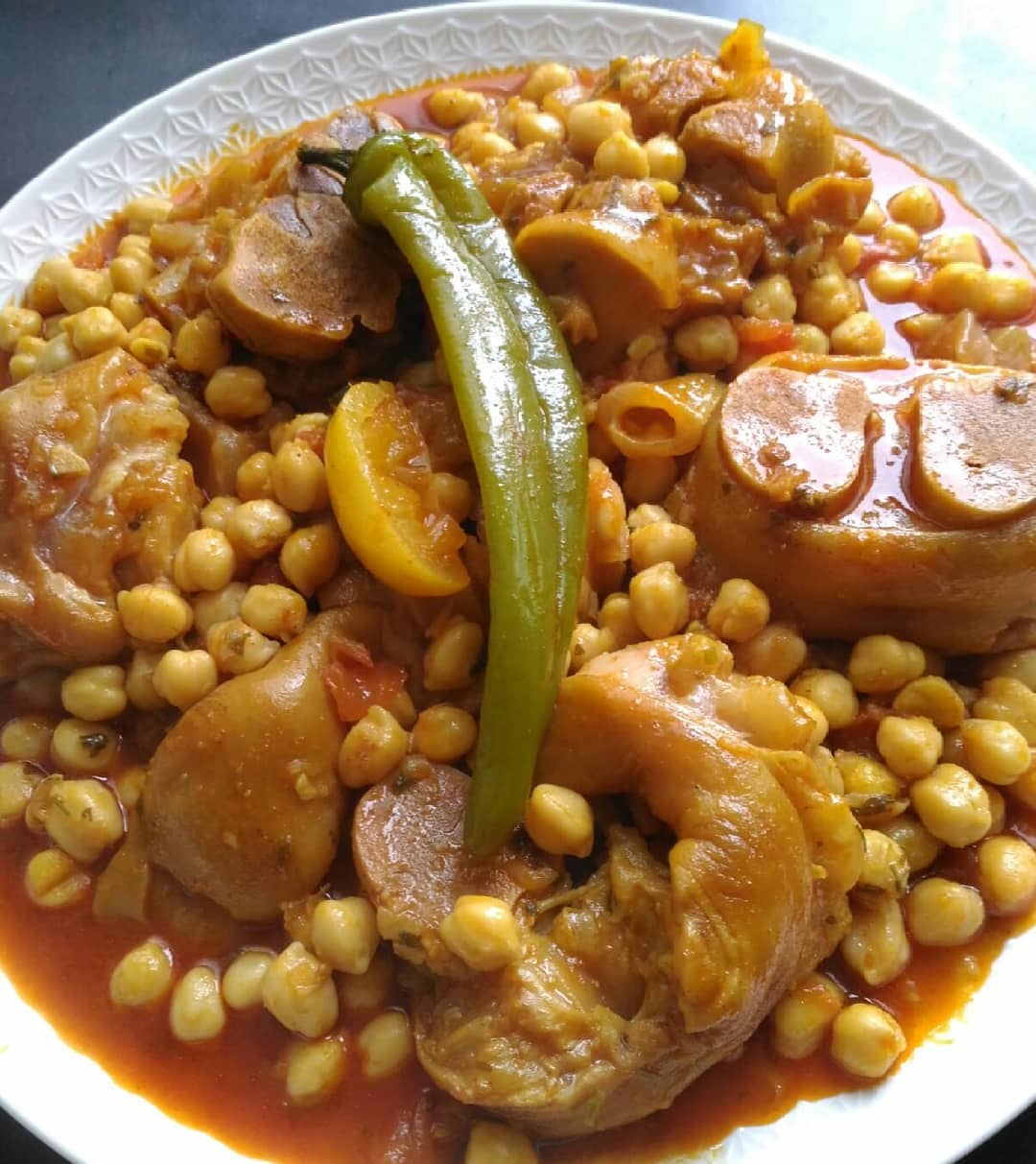 Pied De Veau A La Marocaine